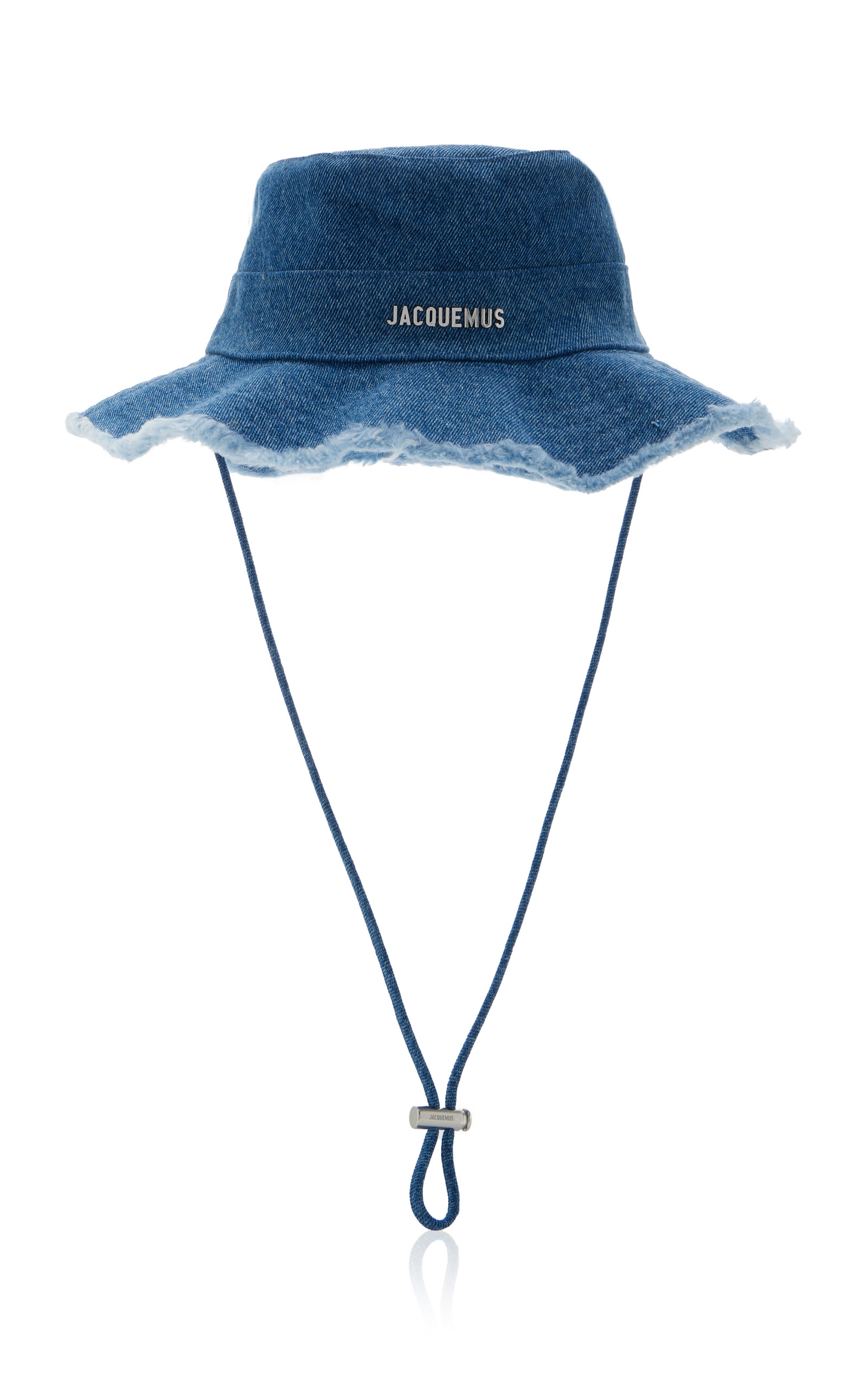 Shop Jacquemus Le Bob Artichaut Denim Bucket Hat In Blue