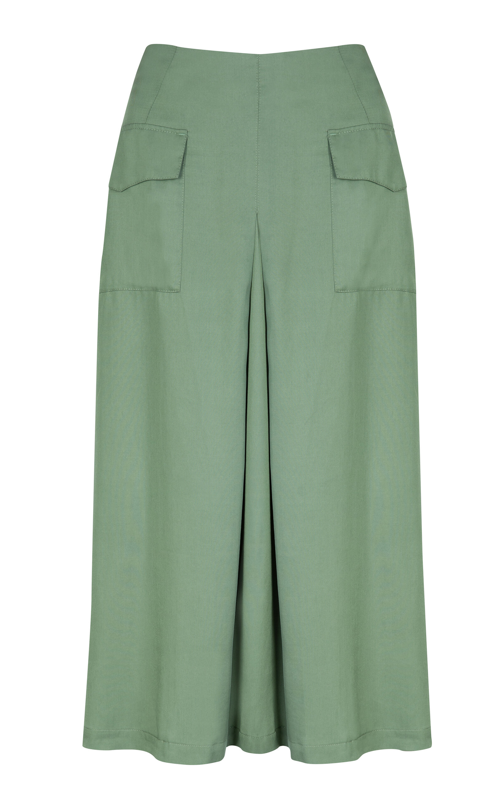 Usisi Sister Grace Tencel Midi Skirt In Green | ModeSens