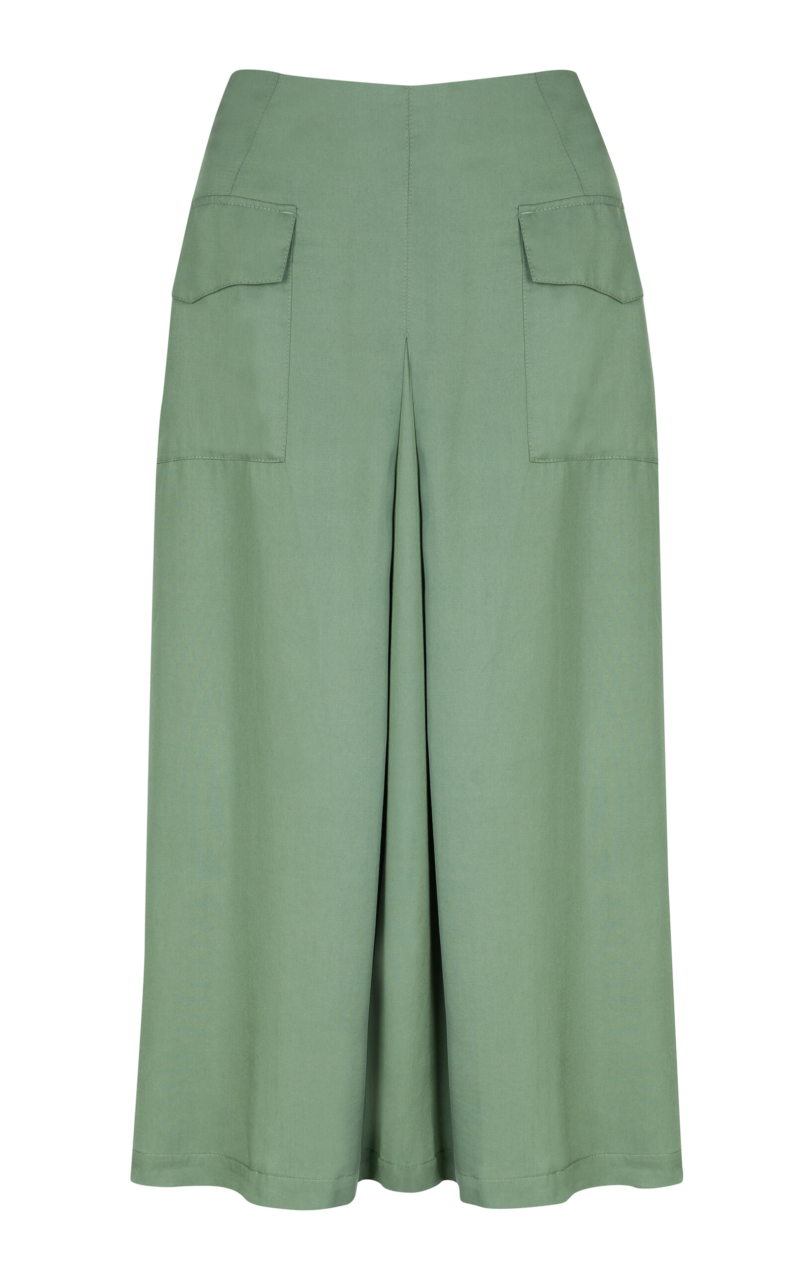 Usisi Sister Grace Tencel Midi Skirt In Green
