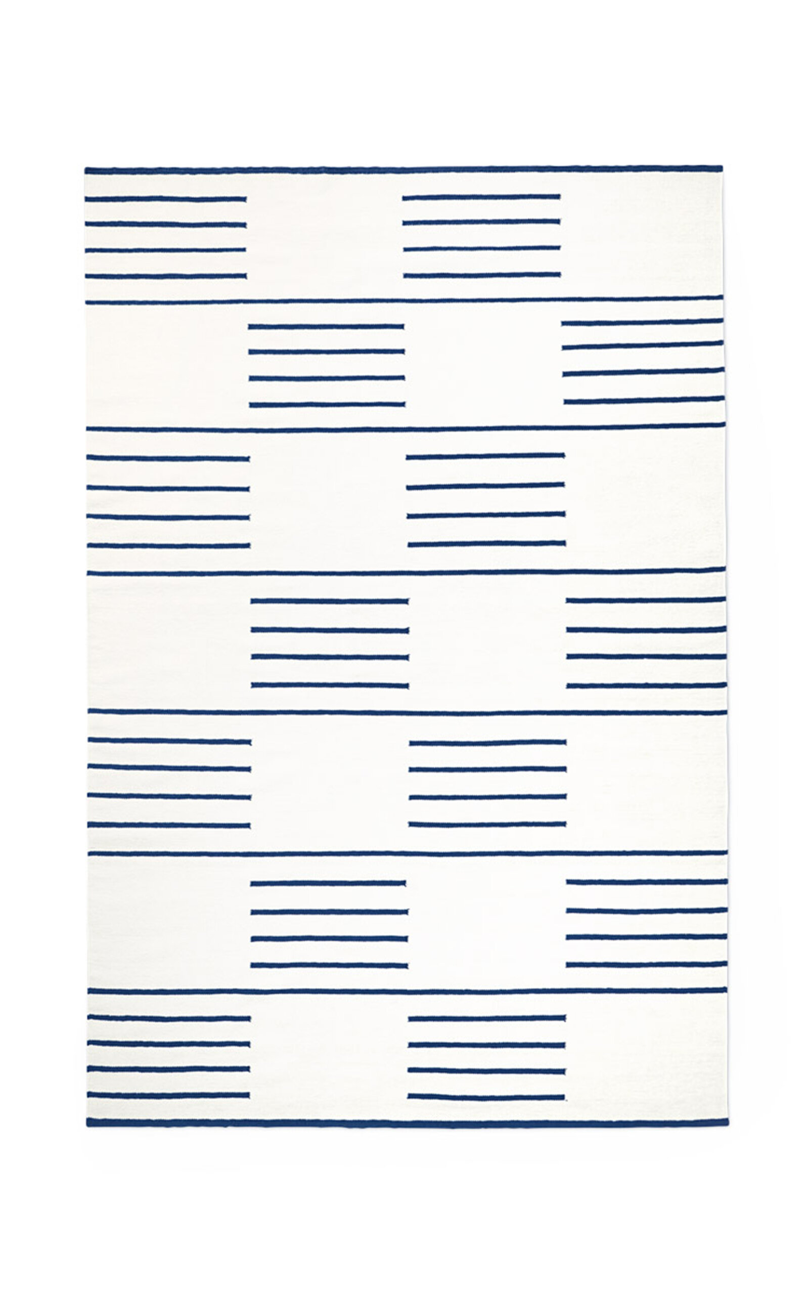 Nordic Knots Classic Flatweave Area Rug; Size 9' X 12' - Off-White