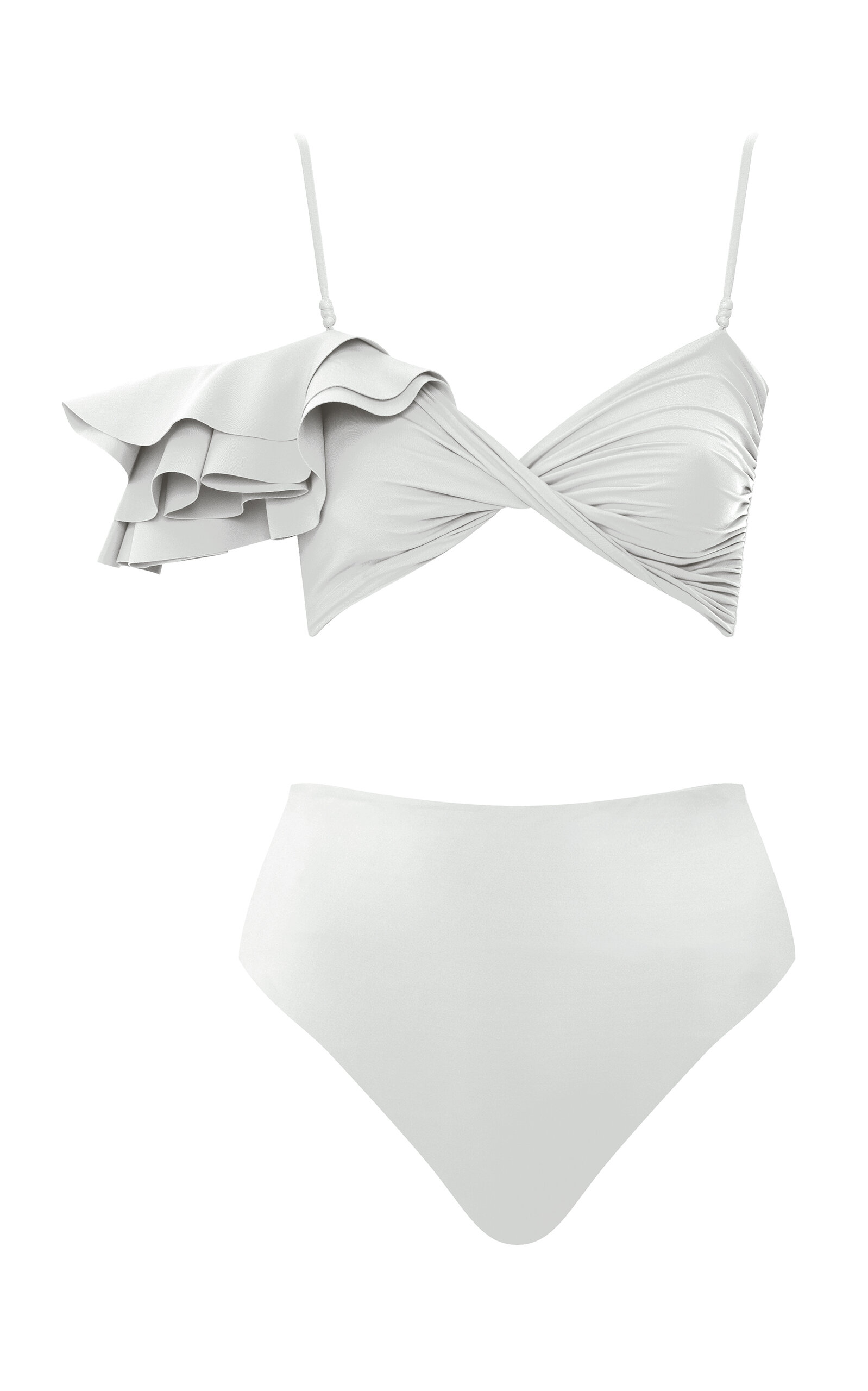 Costa Ruffled Bikini Set