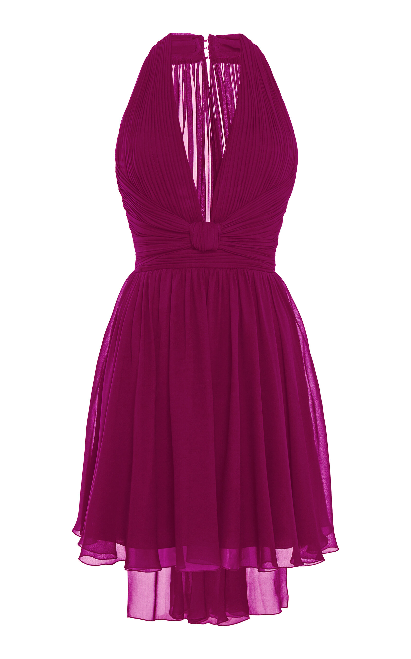 Elie Saab Women's Silk Halter Mini Dress In Purple | ModeSens Elie Saab Women's Silk Halter Mini Dress In Purple | ModeSens