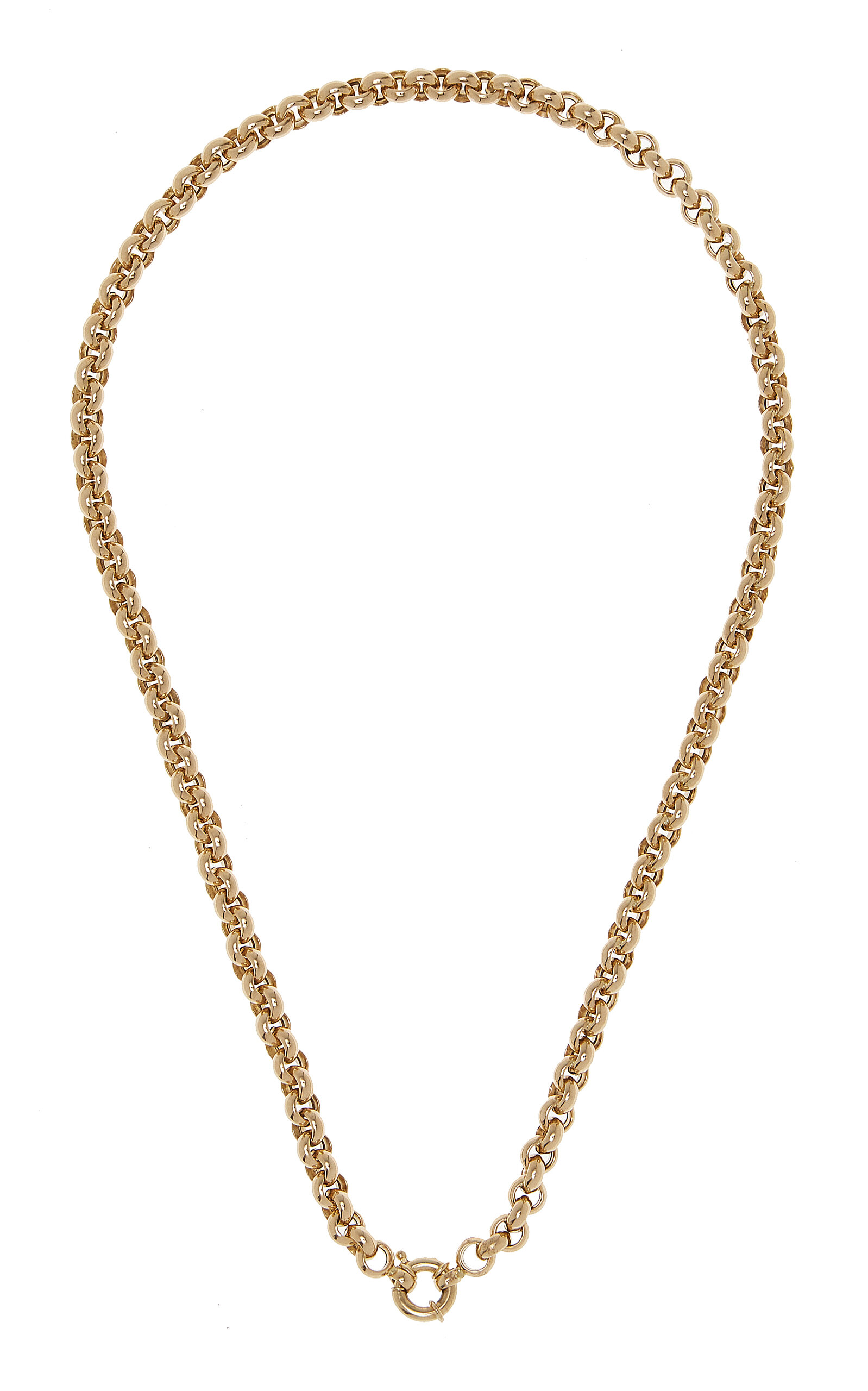 Adina Reyter 14k Yellow Gold Chunky Rolo Chain Necklace
