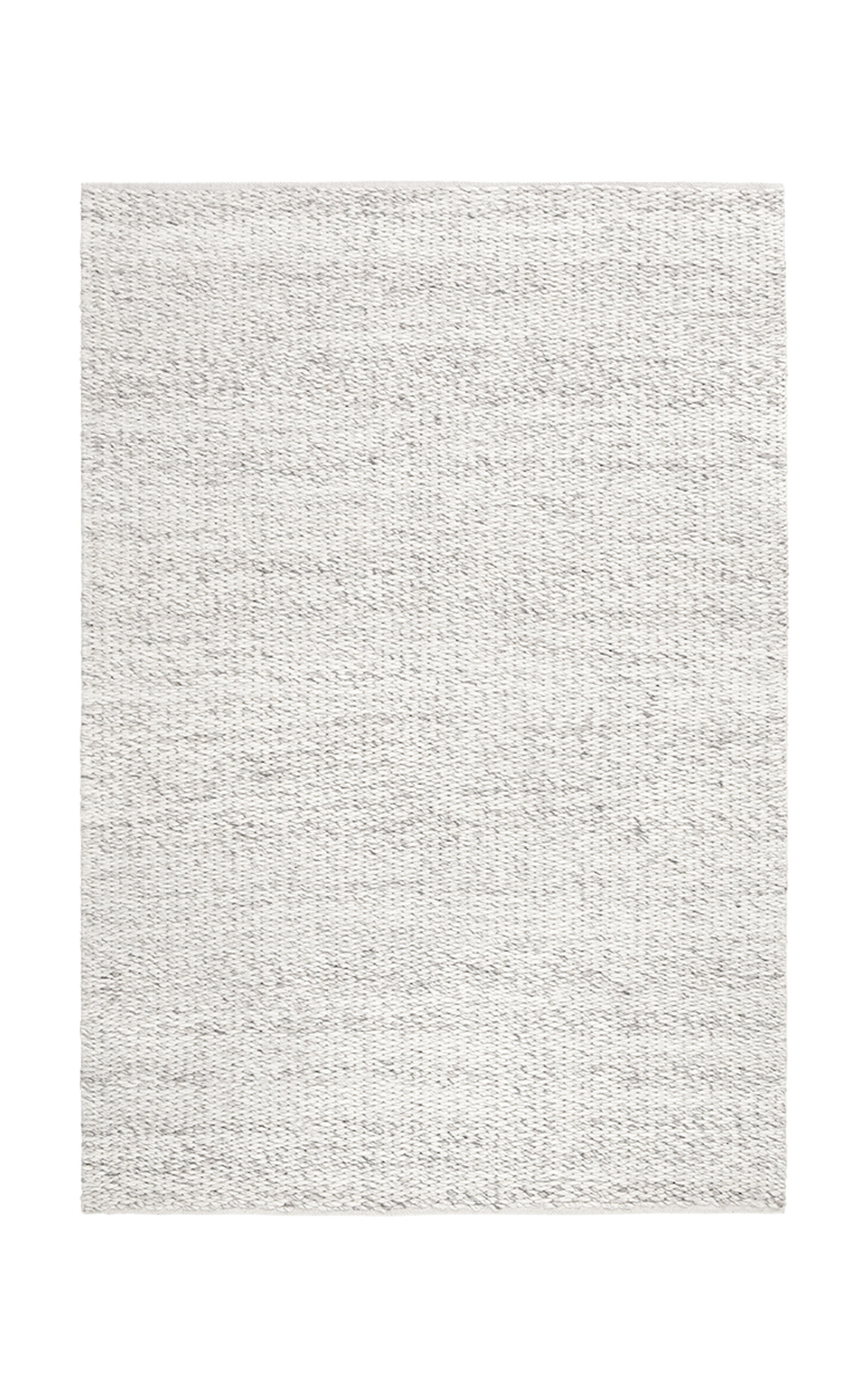 Nordic Knots Dunes By ; Hand Woven Area Rug In Melange; Size 8' X 10' In Grey