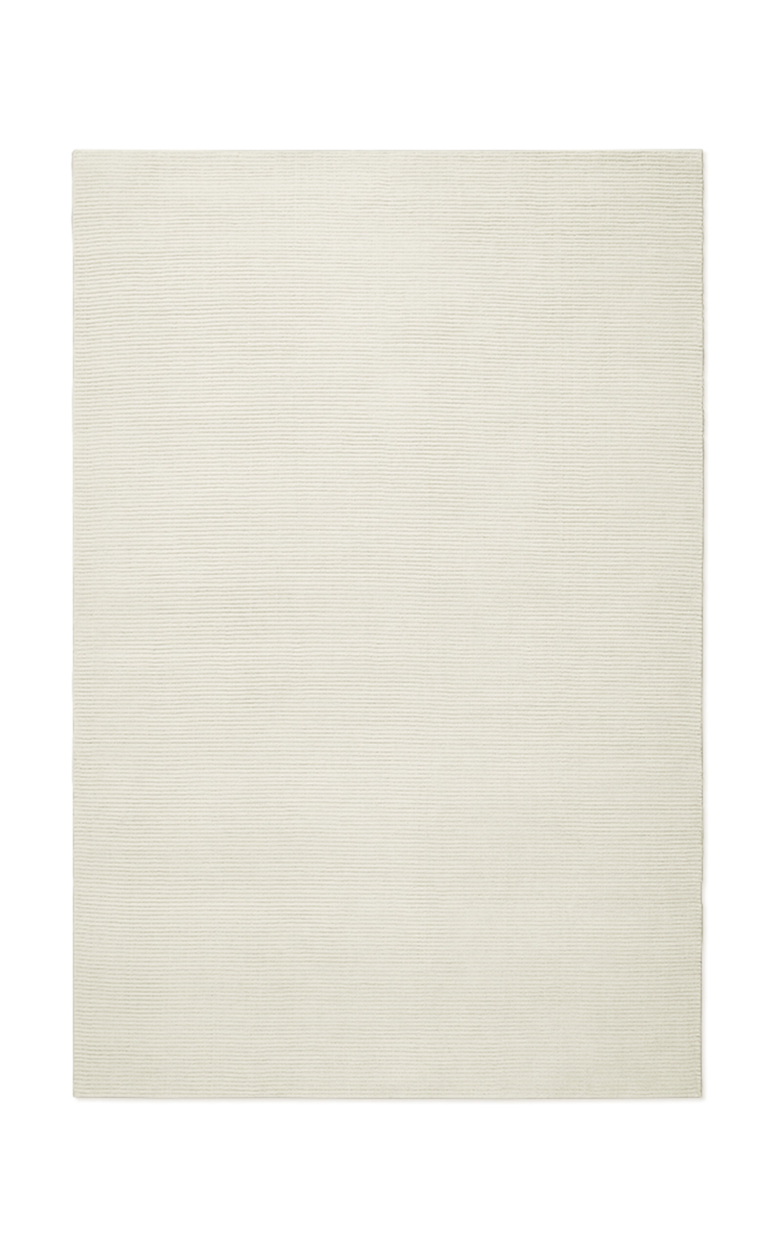Nordic Knots Park By ; Hand Loomed Area Rug In Dusty White; Size 5' X 8' In Off-white