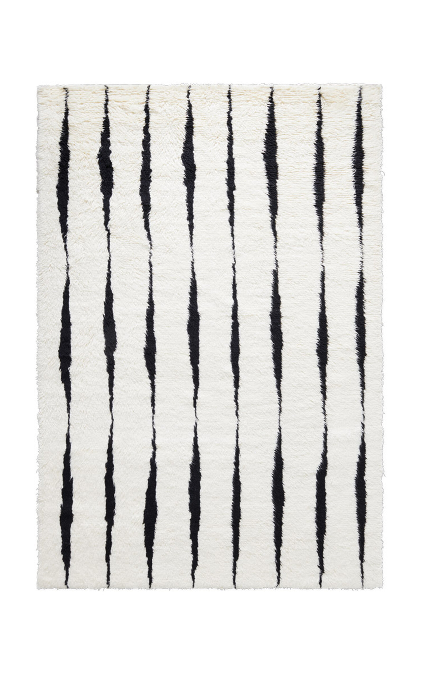 Nordic Knots 9'X 12'Fjord Shaggy Area Rug - Off-White