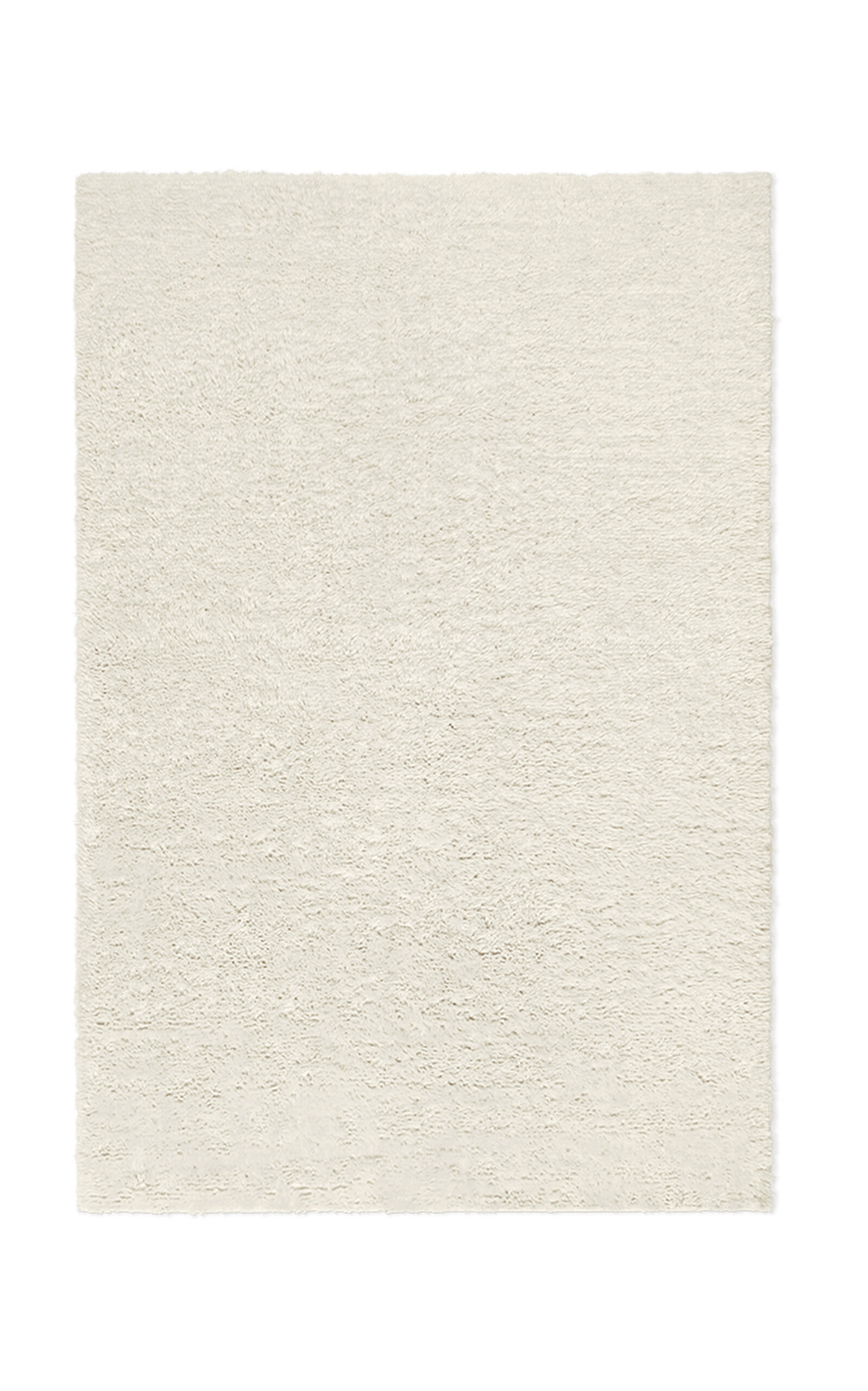 Nordic Knots Fields By ; Shaggy Area Rug In Dusty White; Size 10' X 14' In Off-white
