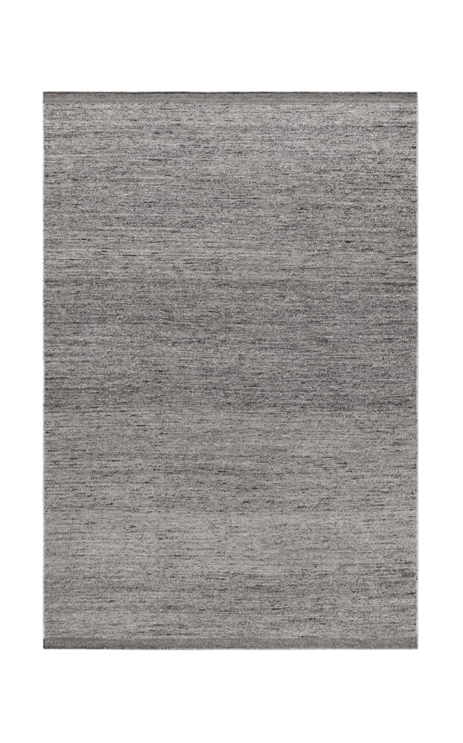 NORDIC KNOTS ZERO BY NORDIC KNOTS; FLATWEAVE AREA RUG IN GRAY MIX; SIZE 2.5' X 9'