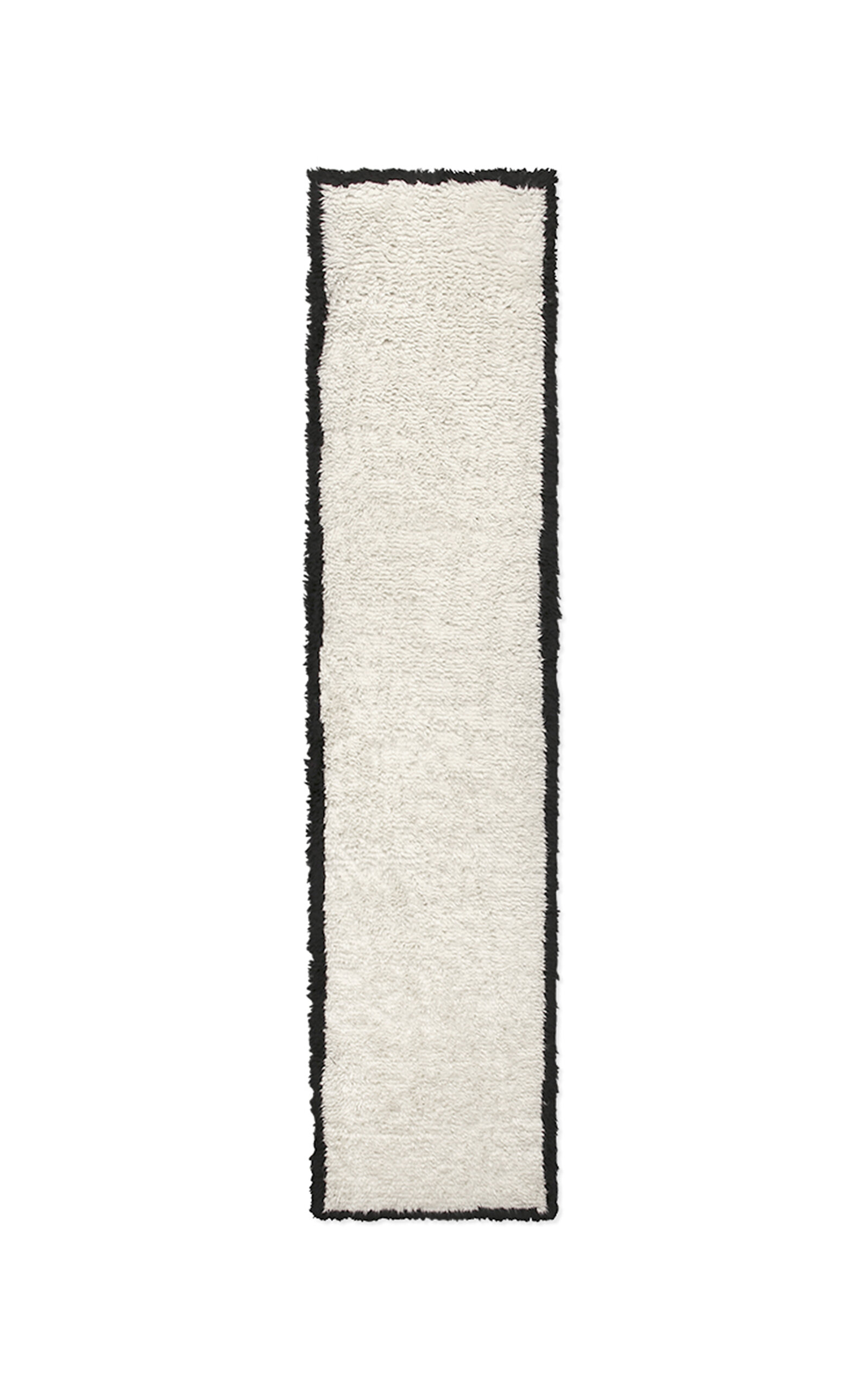 Nordic Knots 2.5'X 16'Shaggy Runner Shaggy Area Rug - Off-White