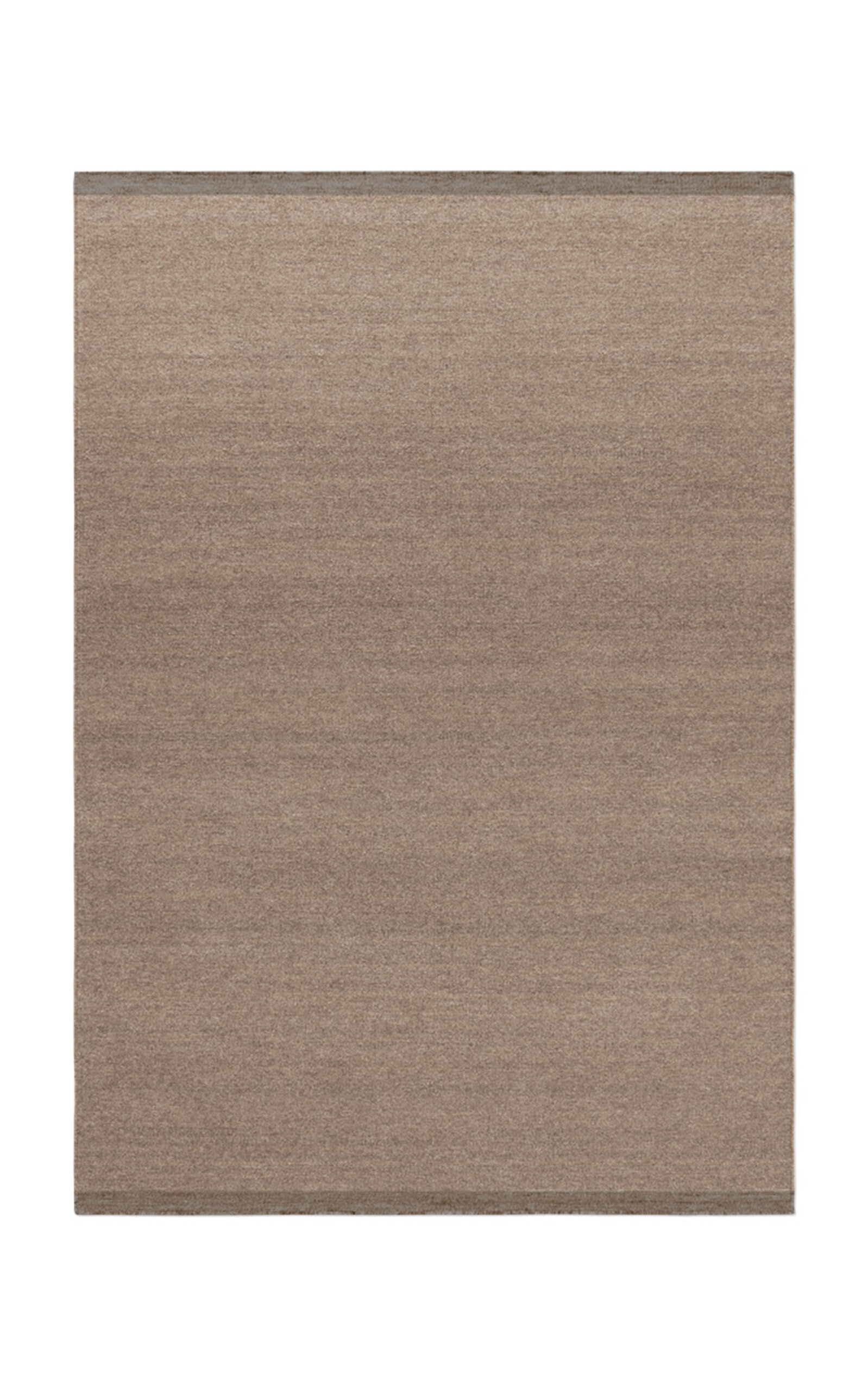 Nordic Knots Zero By ; Flatweave Area Rug In Brown; Size 6' X 9'