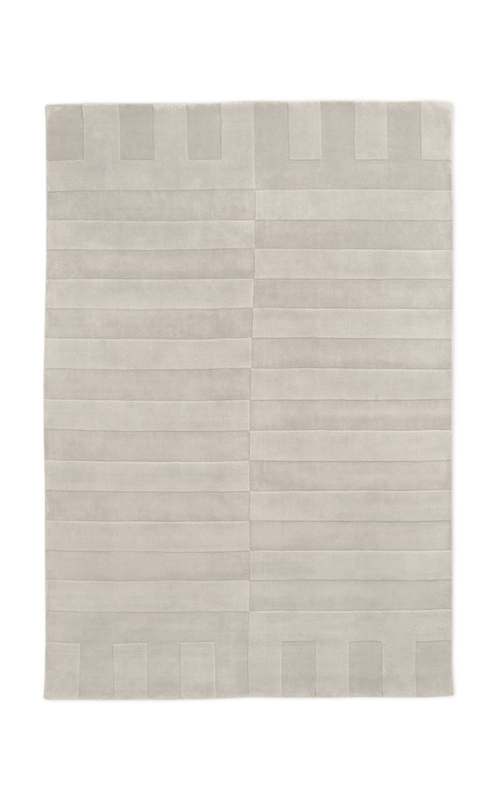 Nordic Knots Lux 2 By ; Hand Loomed Area Rug In Oatmeal; Size 9' X 12' In Neutral