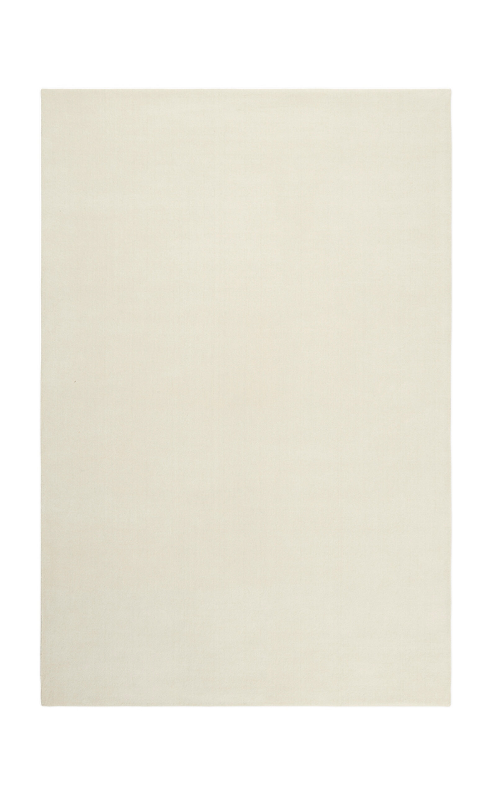Nordic Knots Grand By ; Hand Loomed Area Rug In Dusty White; Size 2.5' X 12' In Off-white