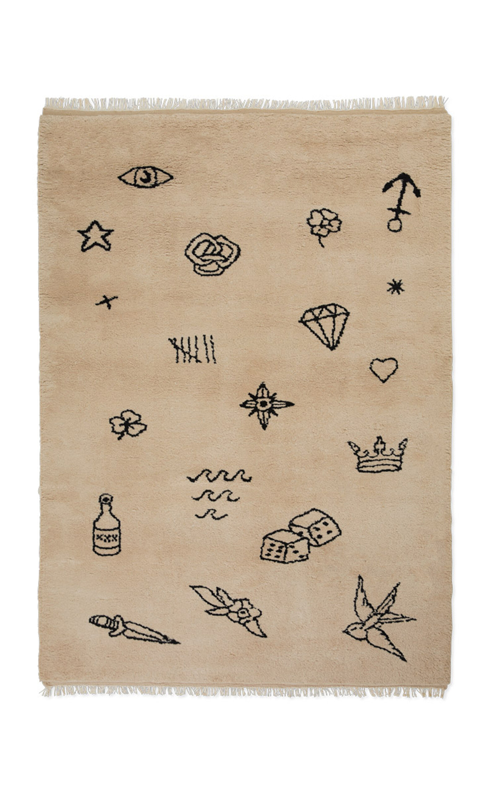 Nordic Knots Nomad Area Rug In Sand; Size 4' X 6' In Taupe