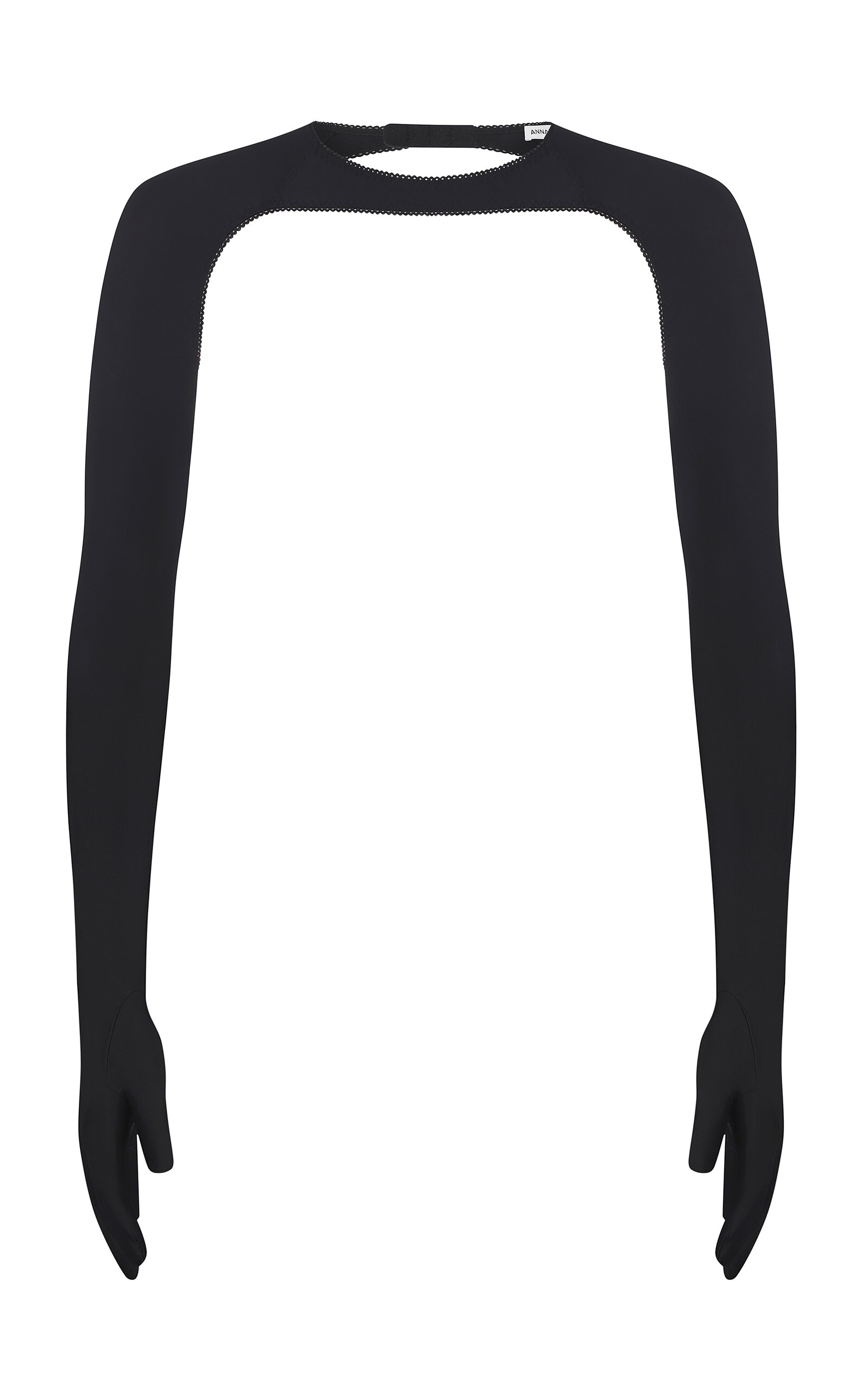 Anna October Amy Bolero Top - Black - XL