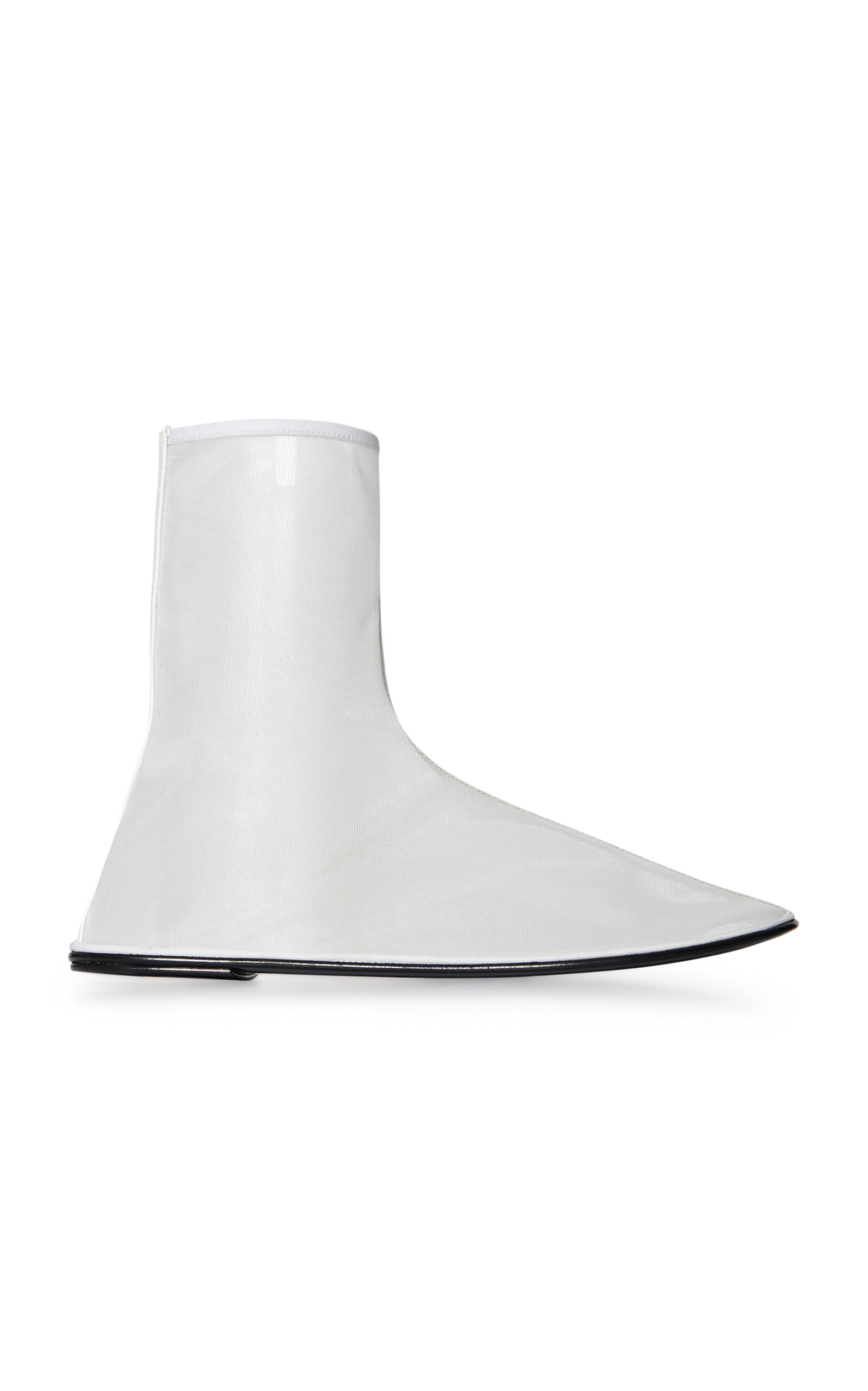 Shop The Row Sock Mesh Ankle Boots In White
