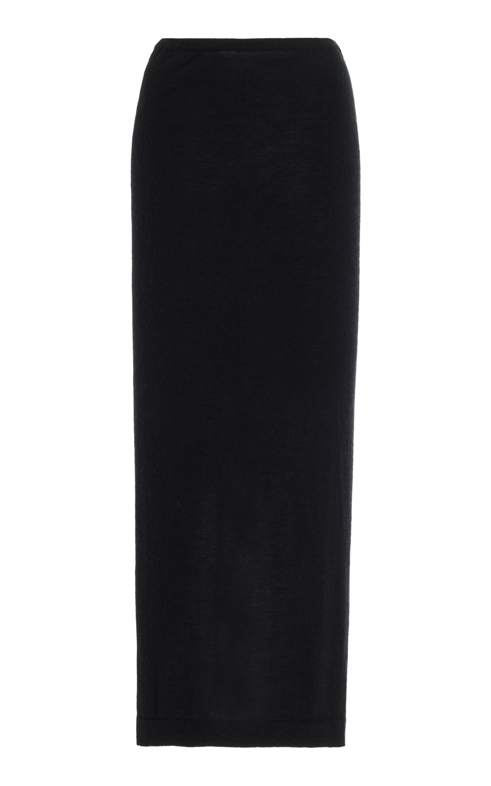 Éterne Emma Cashmere Maxi Skirt In Black