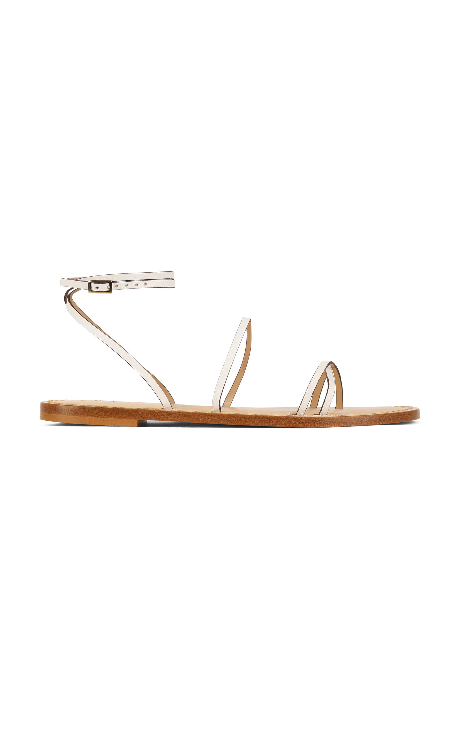 AMANU CONSTANTIA LEATHER SANDALS