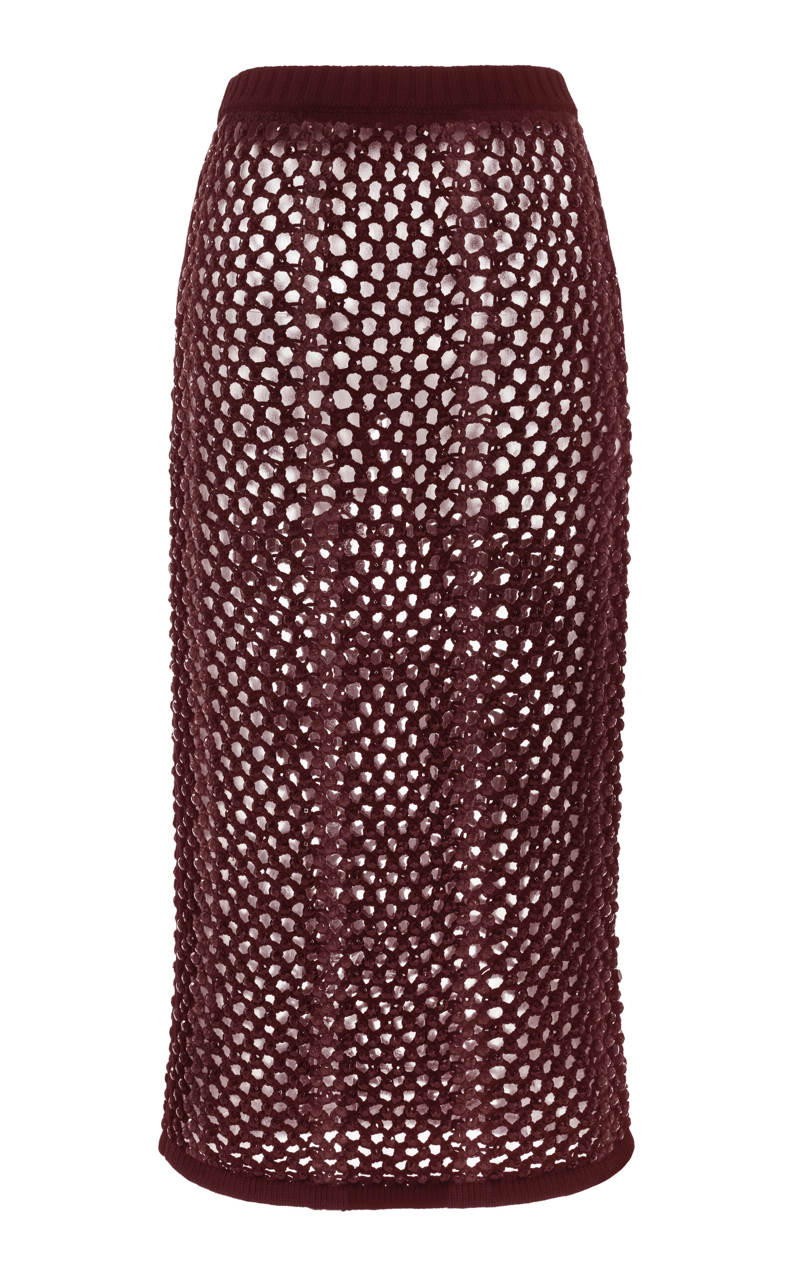 Spice Crocheted Midi Skirt