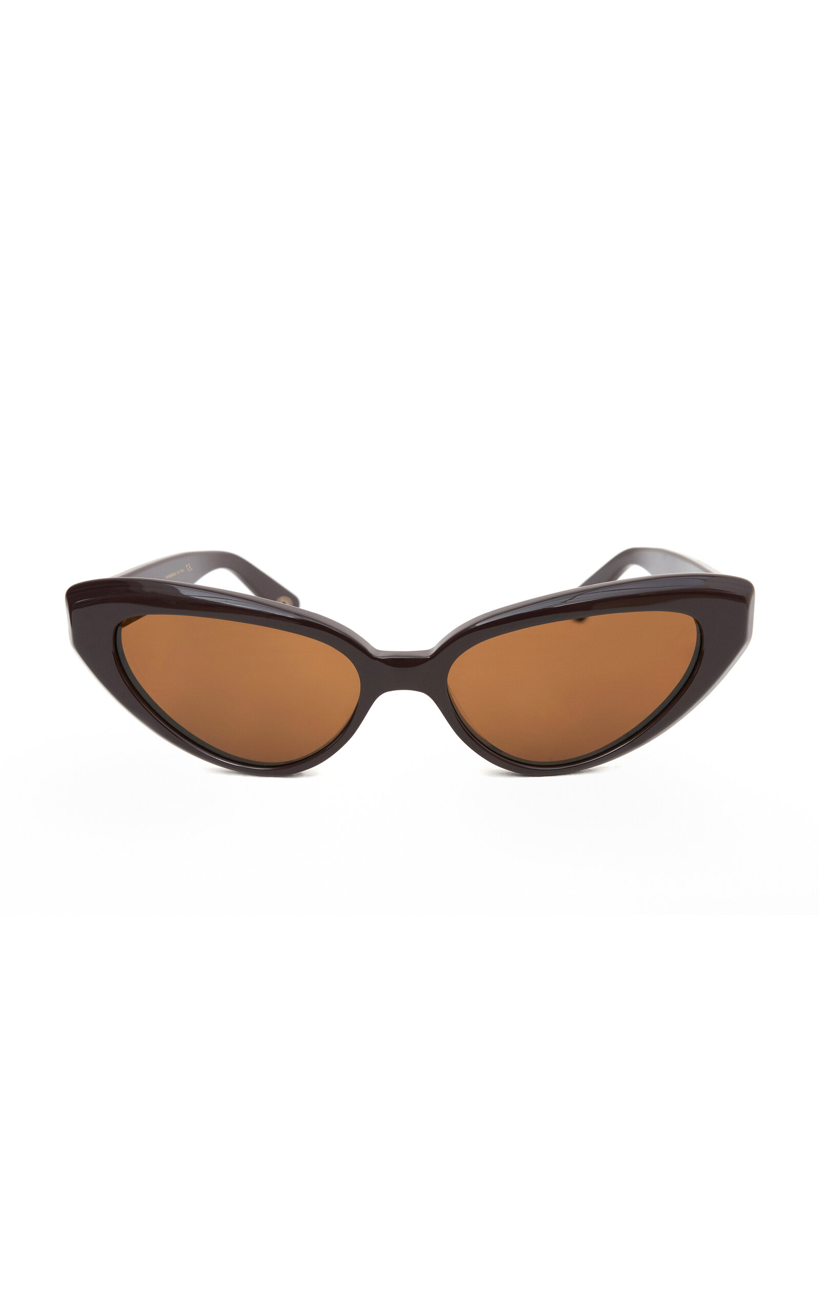 Kimeze Zawe Cat-eye Acetate Sunglasses In Brown