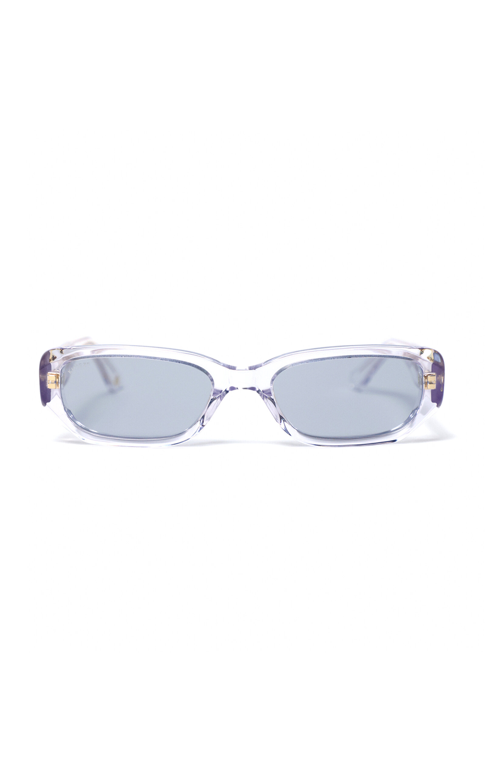 Malibu - Rectangle Clear Frame Prescription Sunglasses | Eyebuydirect Canada
