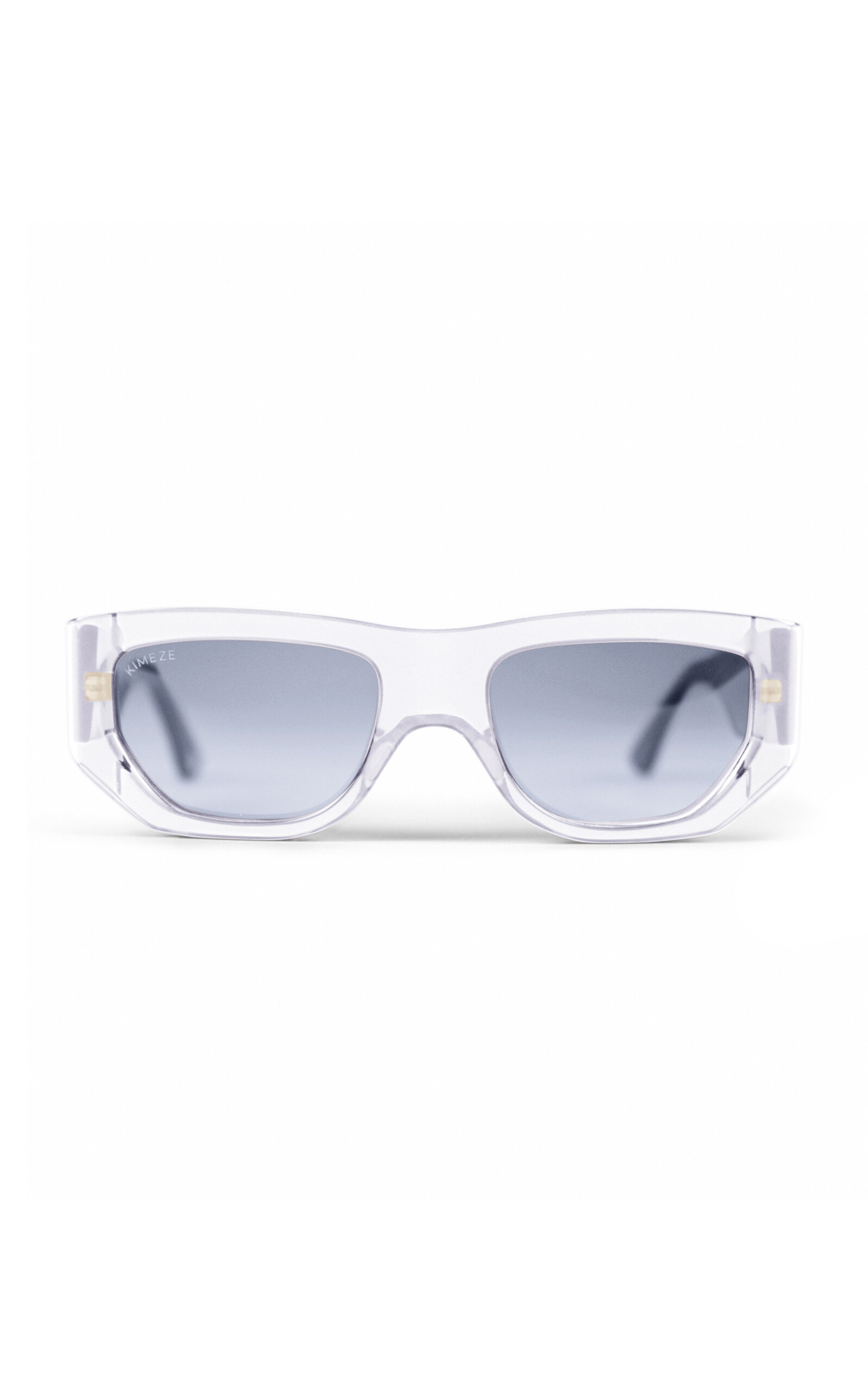 Kimeze Concept 1 D-frame Acetate Sunglasses In Clear