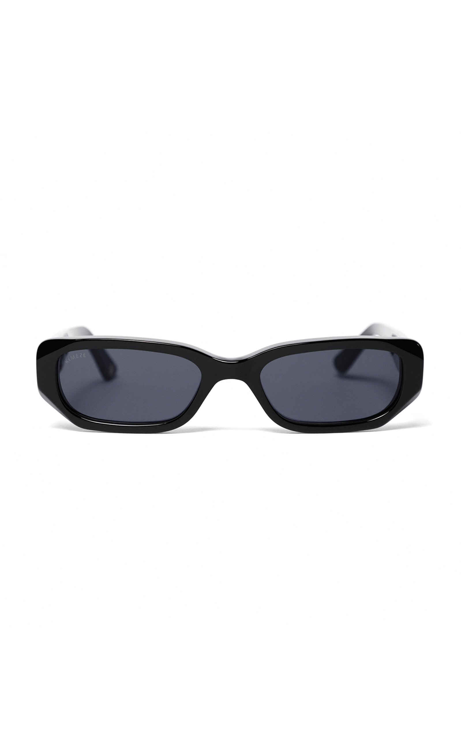 Kimeze Ore Square-frame Acetate Sunglasses In Black