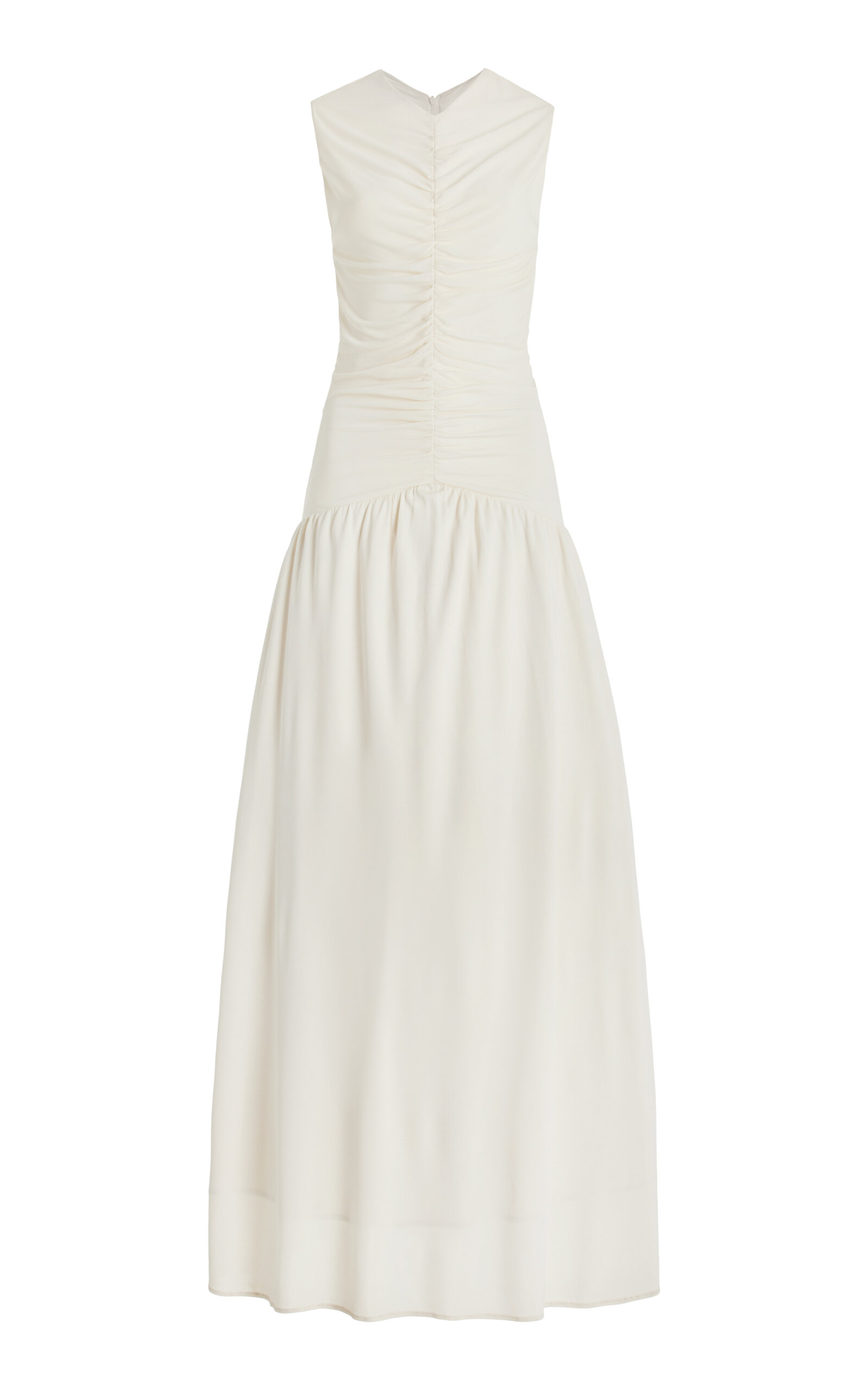 Anna Quan Fleur Dress In Off-white