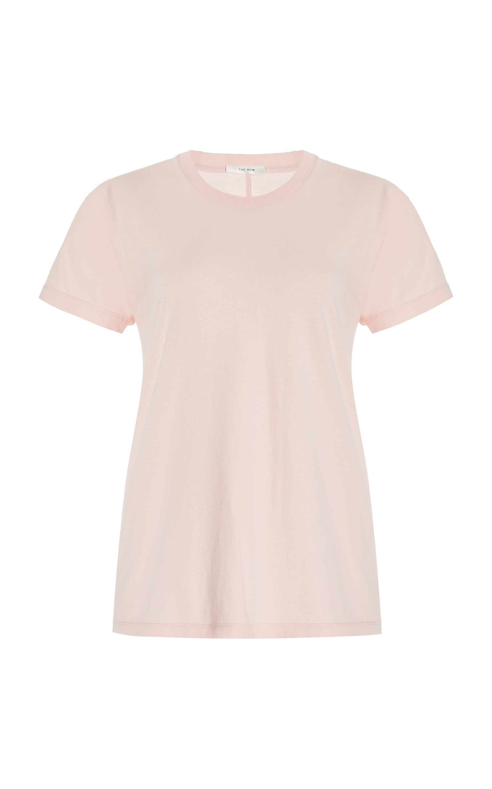 The Row Blaine Cotton T-shirt In Pink