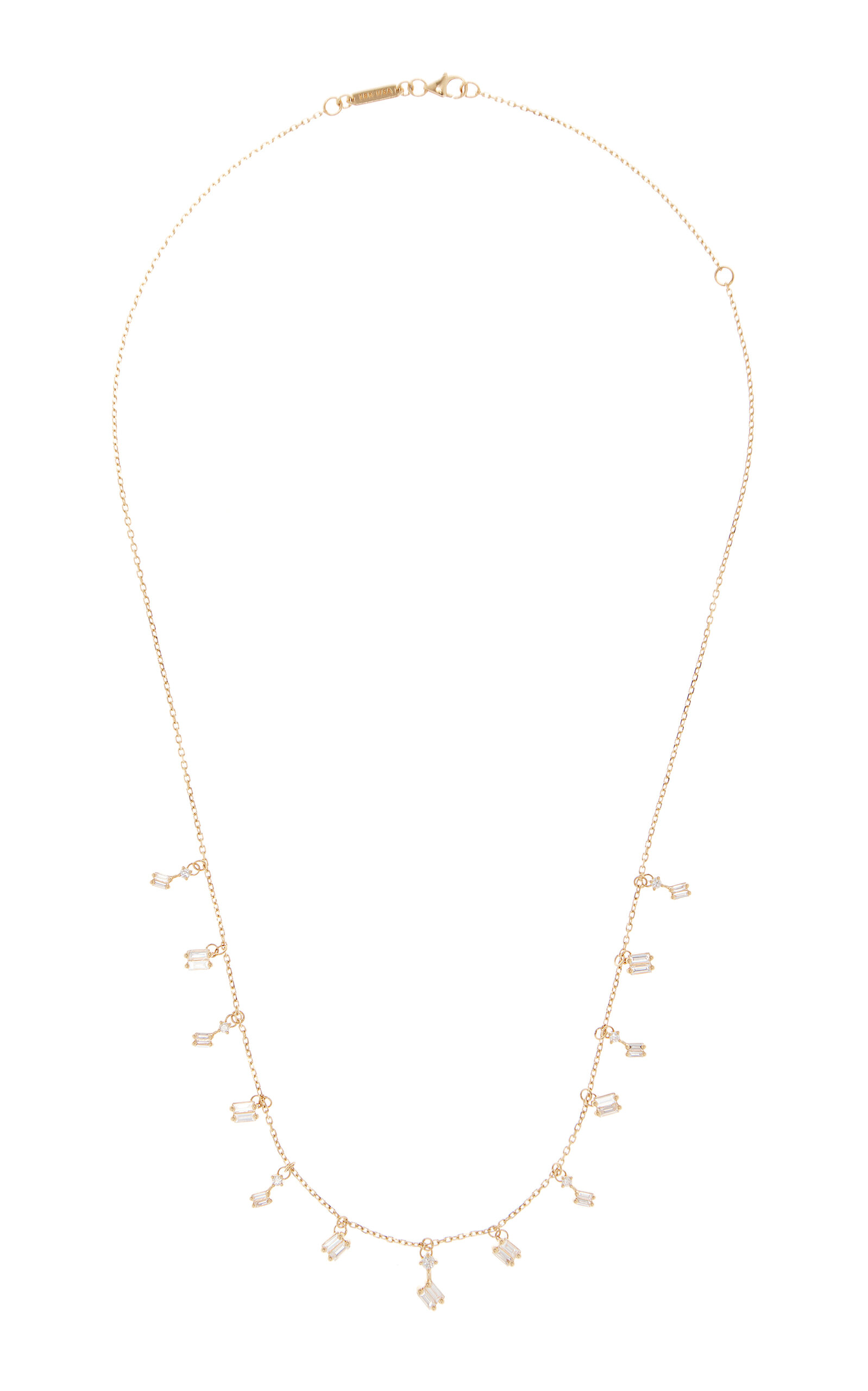 Suzanne Kalan Classic 18k Yellow Gold Diamond Necklace