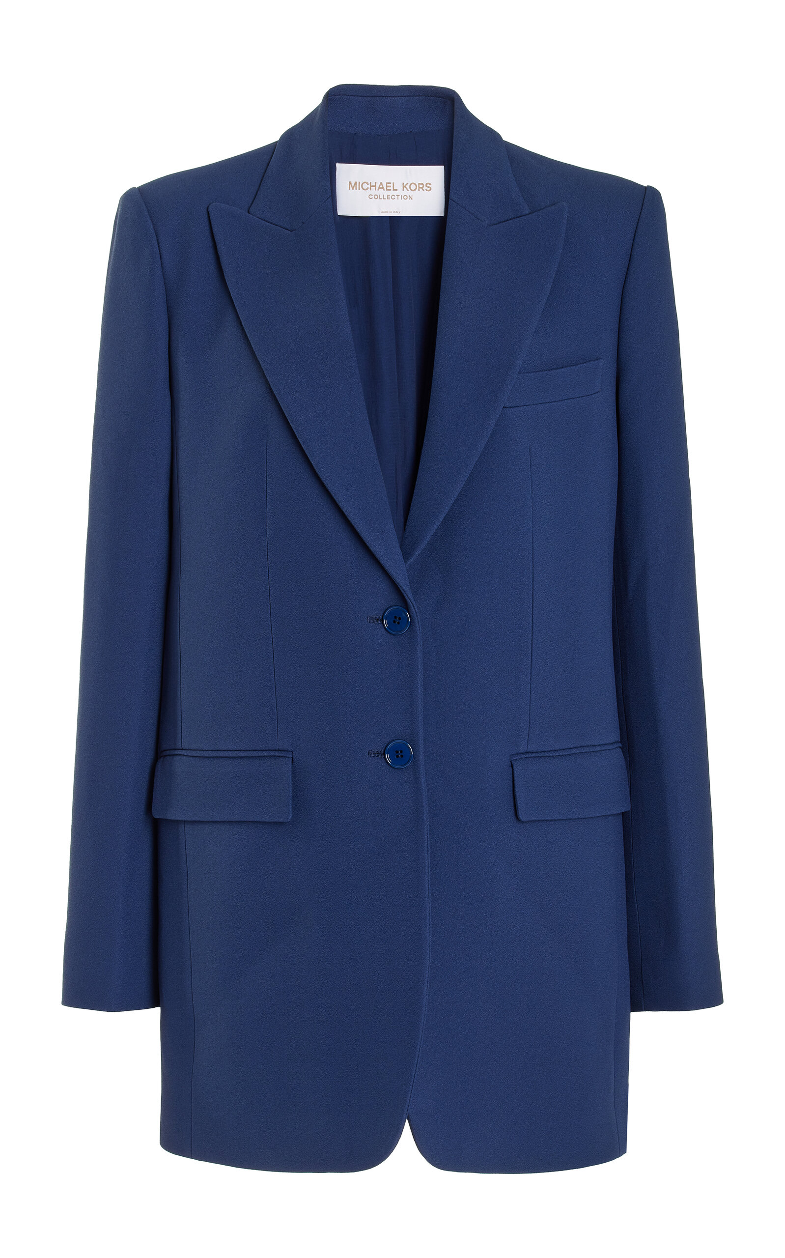 Michael Kors Oversized Boyfriend Blazer In Navy