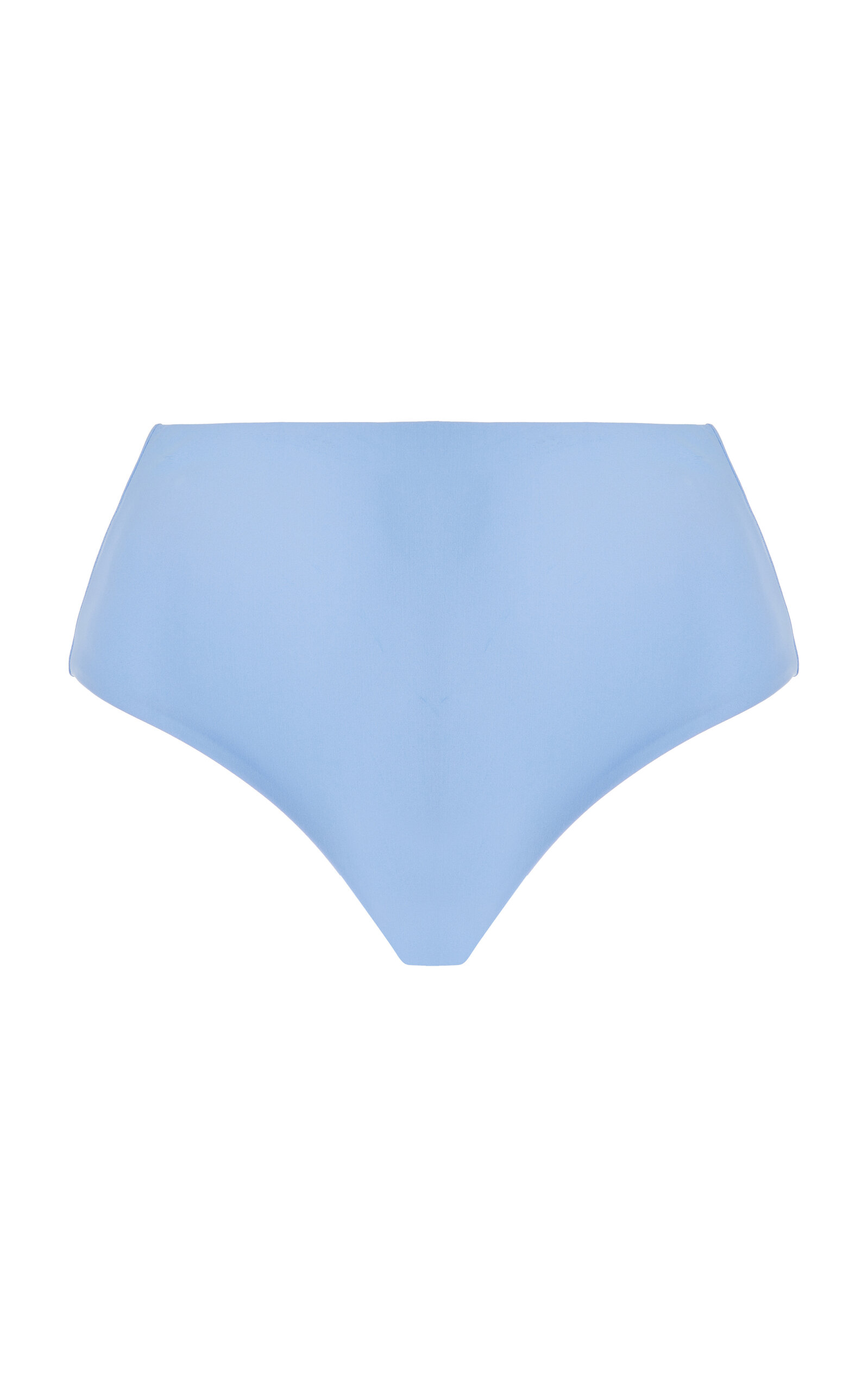 JADE SWIM - Bound High-Waisted Bikini Bottom - Blue - S - Moda Operandi