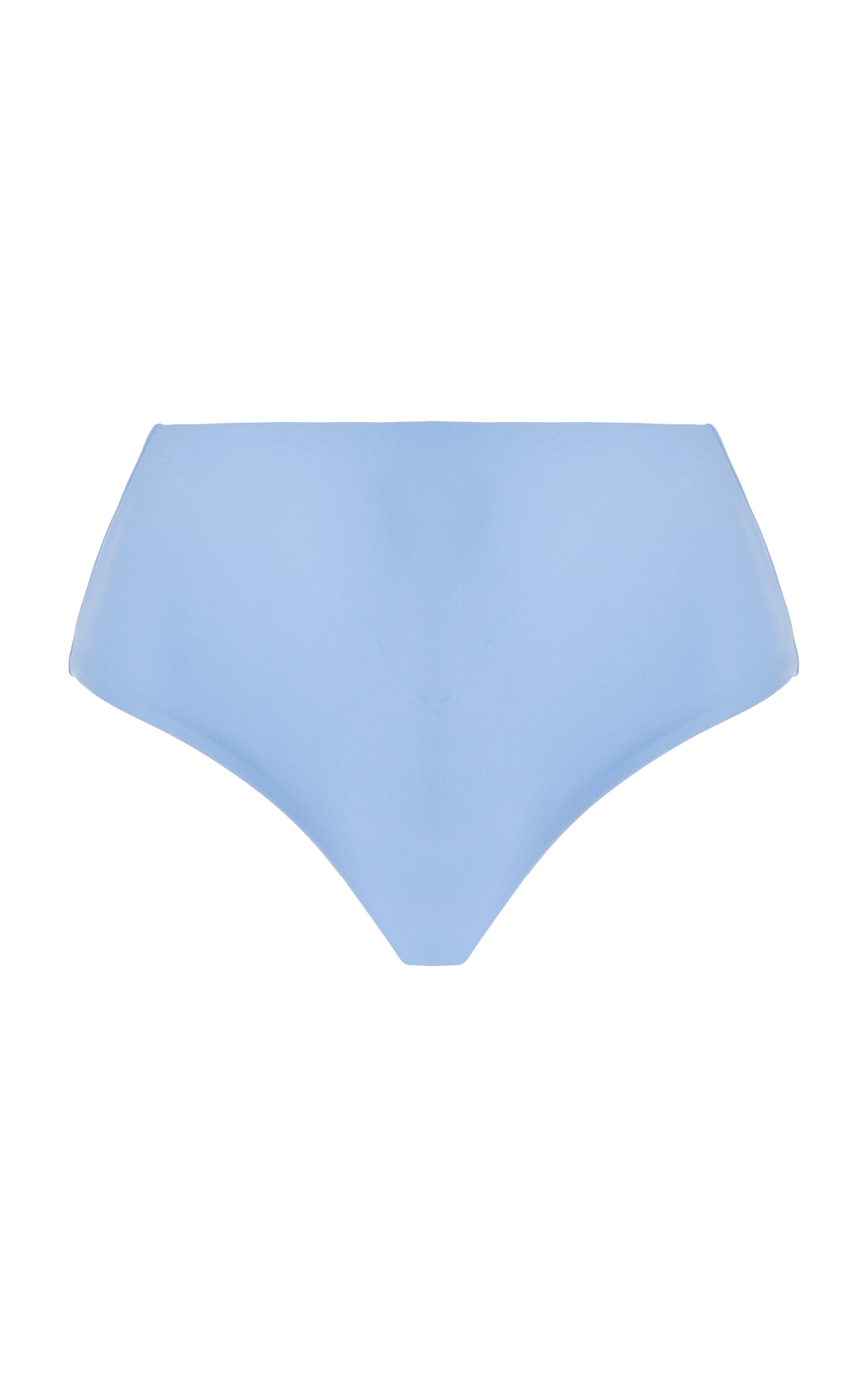 JADE SWIM - Bound High-Waisted Bikini Bottom - Blue - S - Moda Operandi