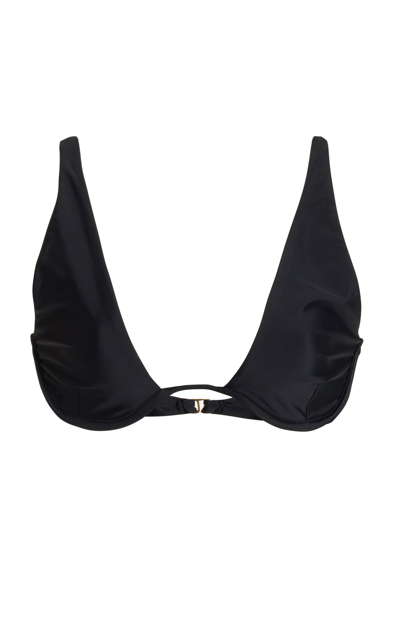 JADE SWIM - Paloma Bikini Top - Black - M - Moda Operandi