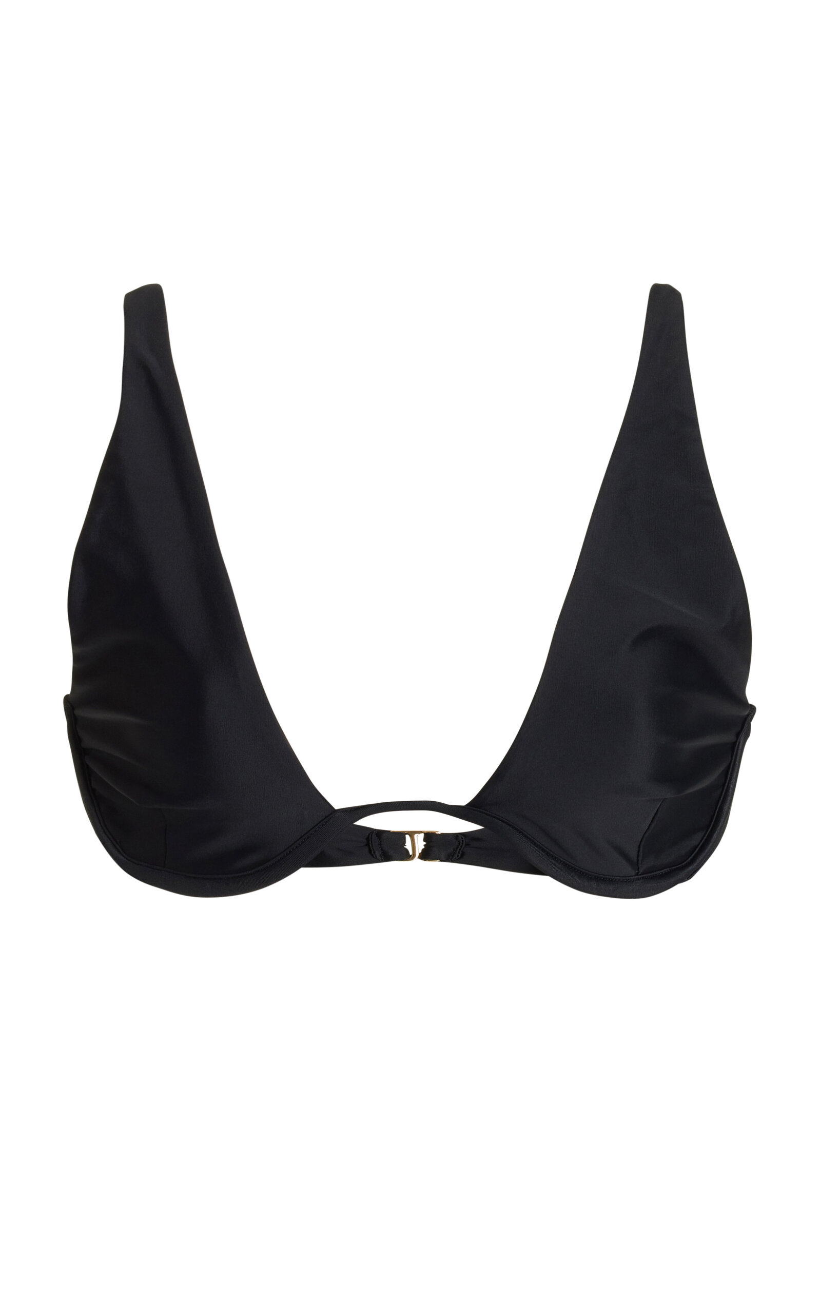 JADE SWIM - Paloma Bikini Top - Black - XL - Moda Operandi