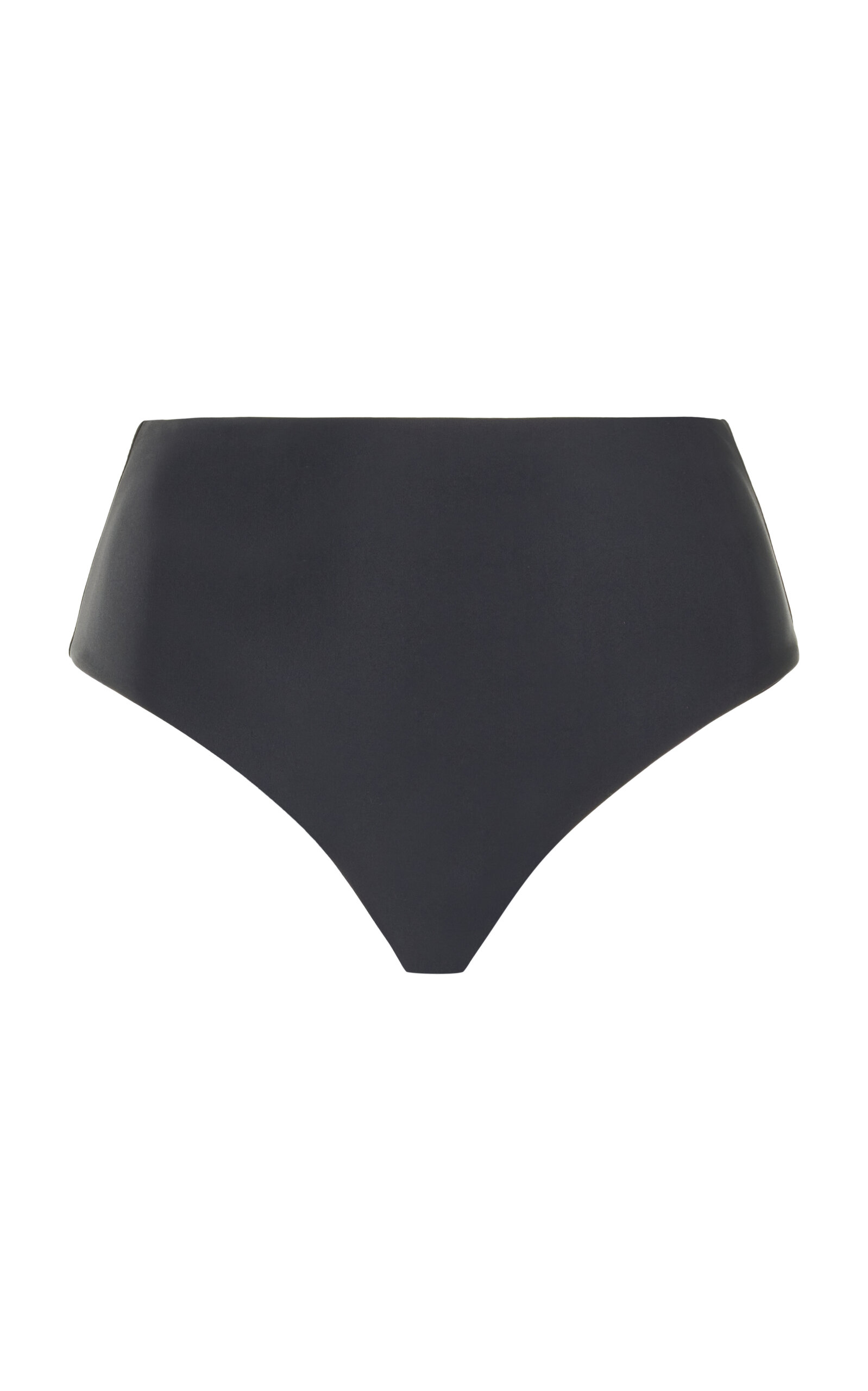 JADE SWIM - Bound High-Waisted Bikini Bottom - Black - L - Moda Operandi