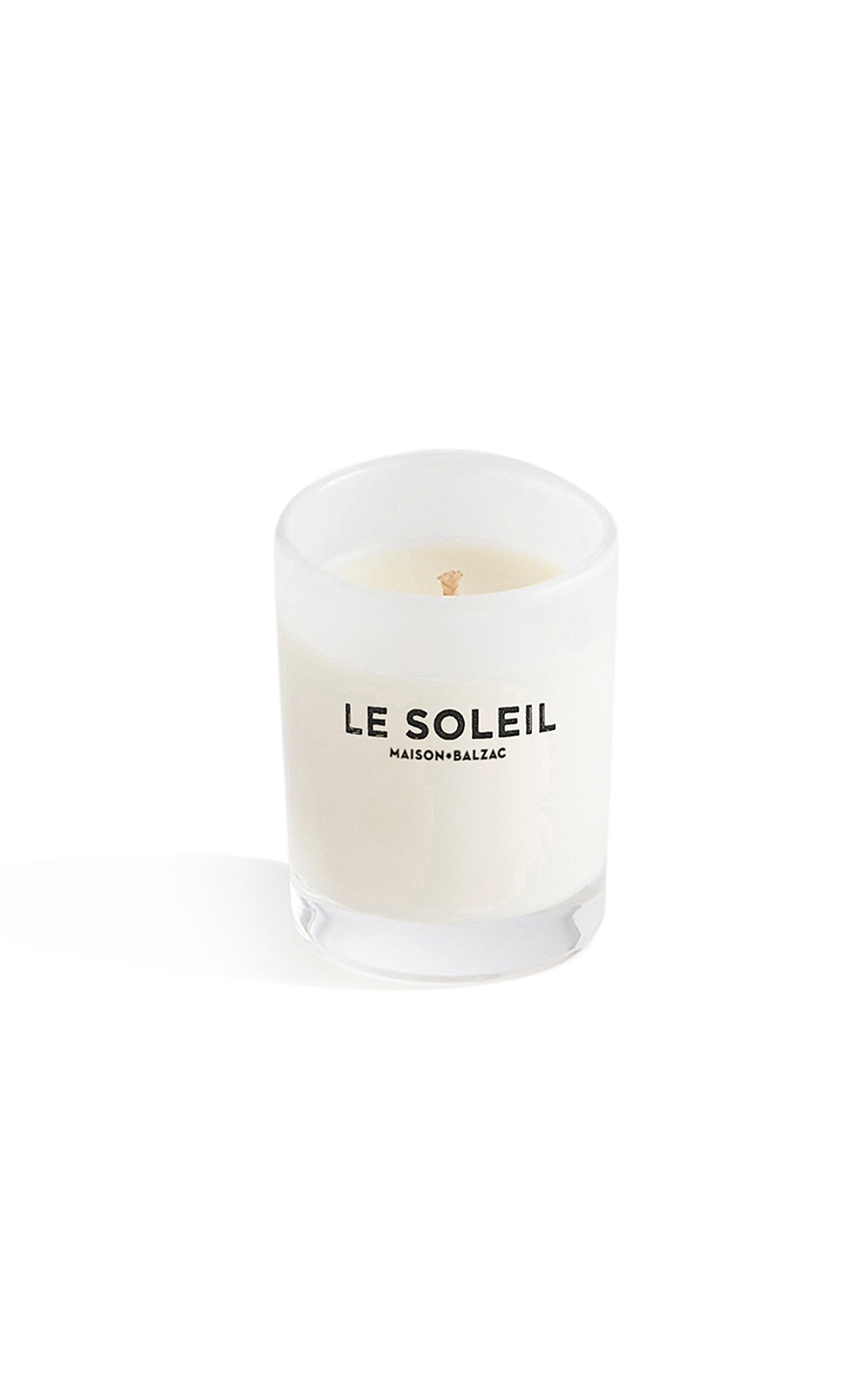 Maison Balzac Le Soleil Large Candle In White