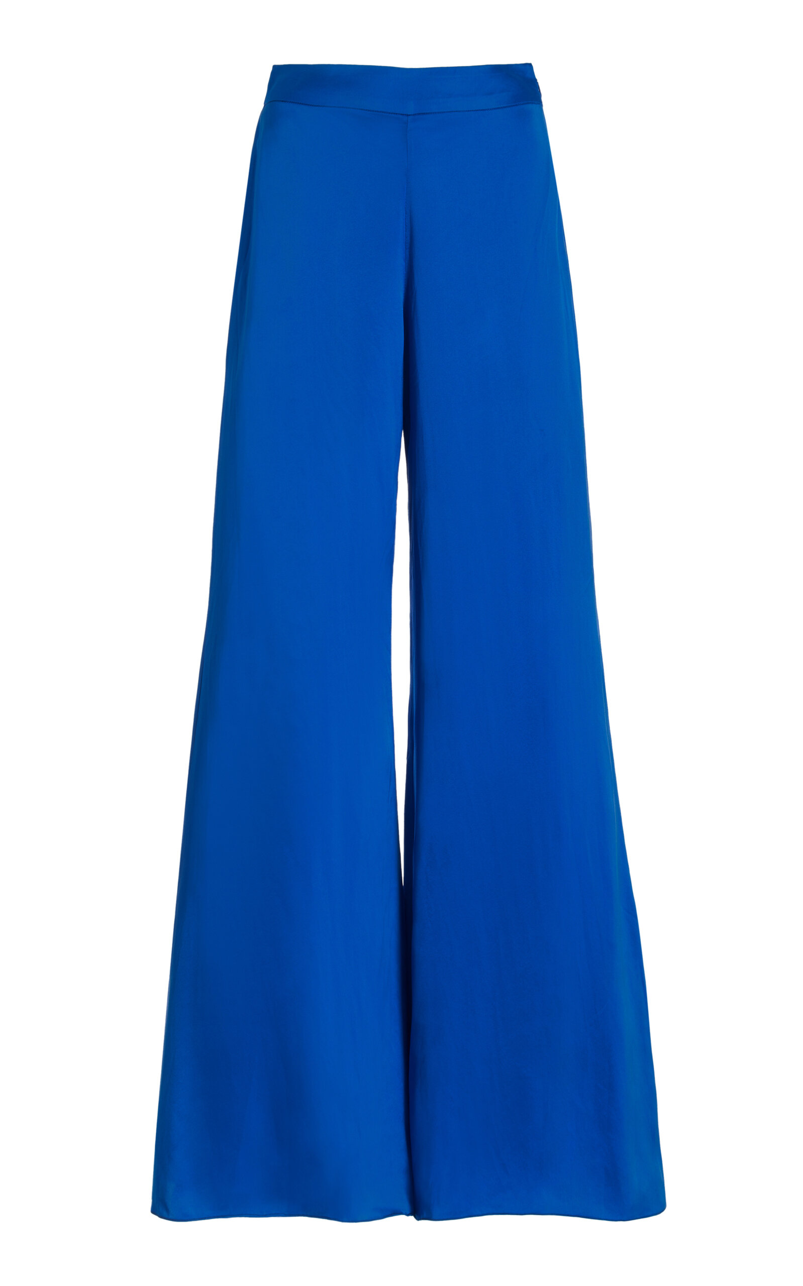 Exclusive Anderson Silk Wide-Leg Pants