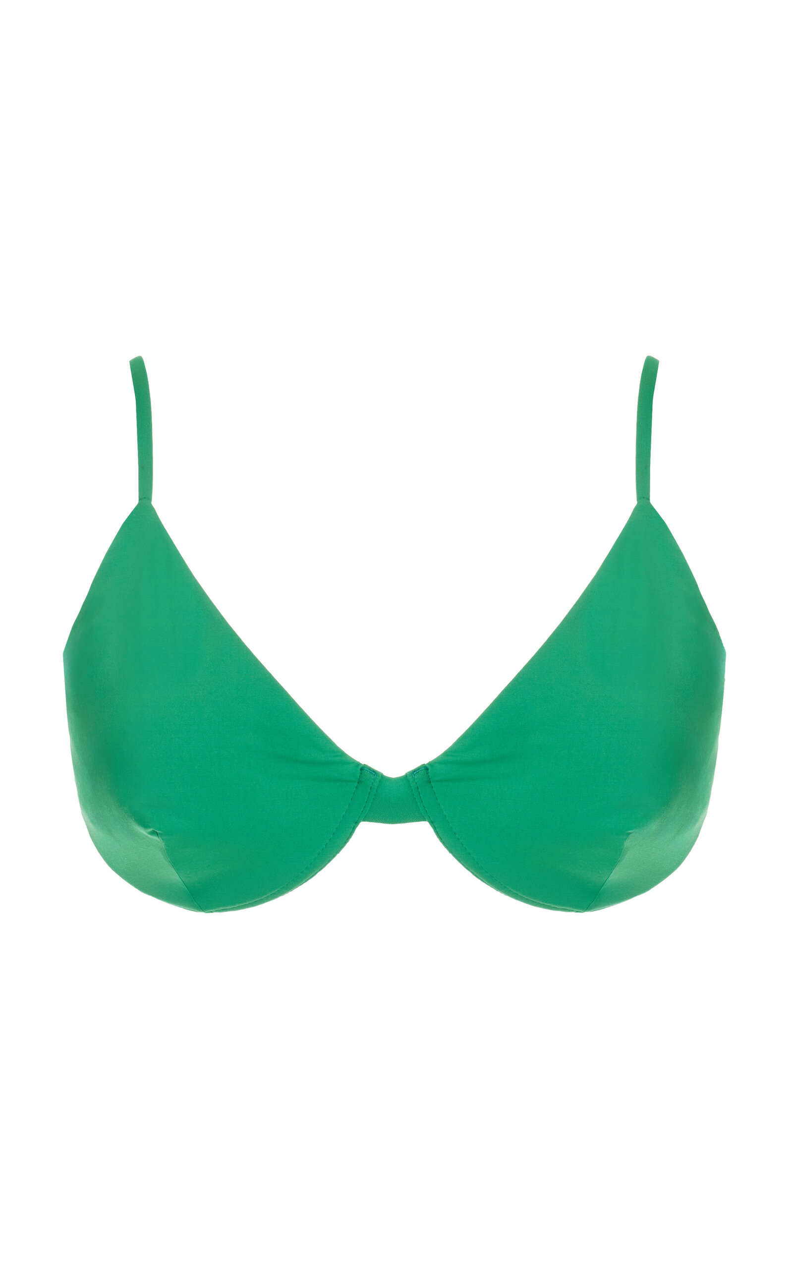 Haight X Tina Kunakey Tina Bikini Top In Green