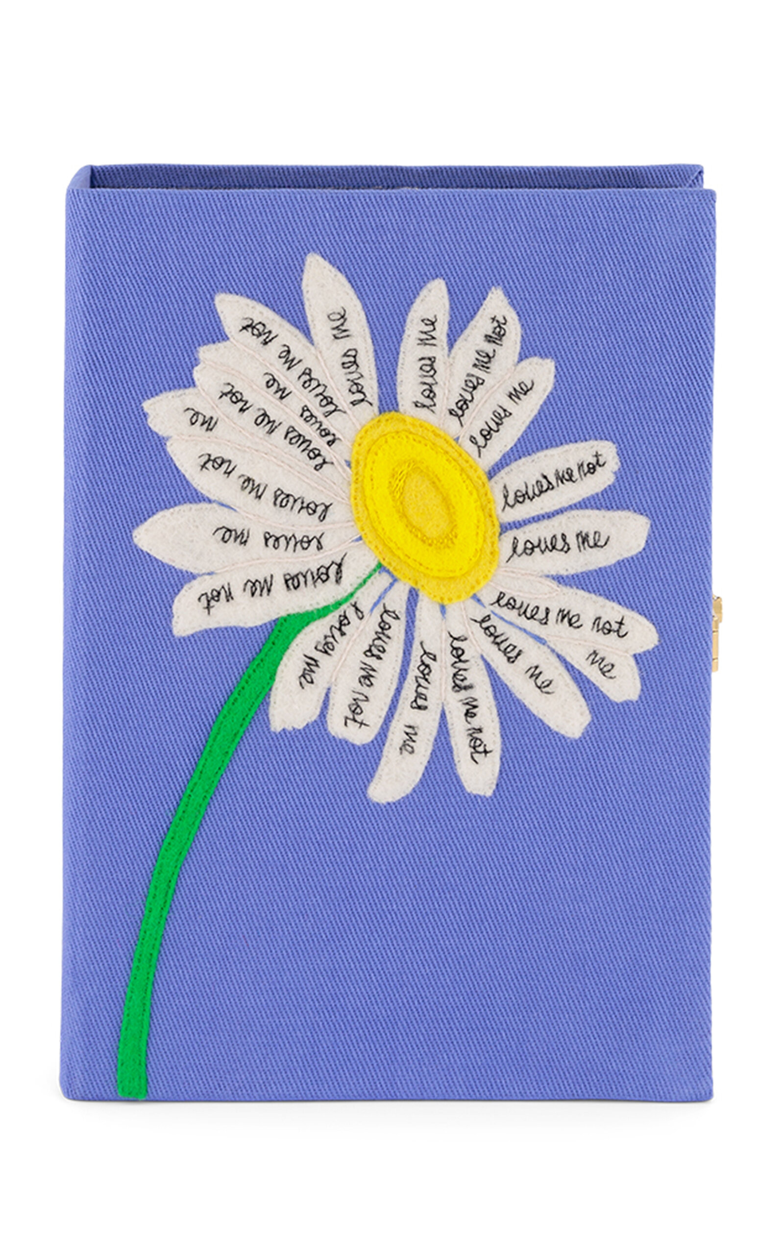 Olympia Le-Tan Loves Me; Loves Me Not Book Clutch