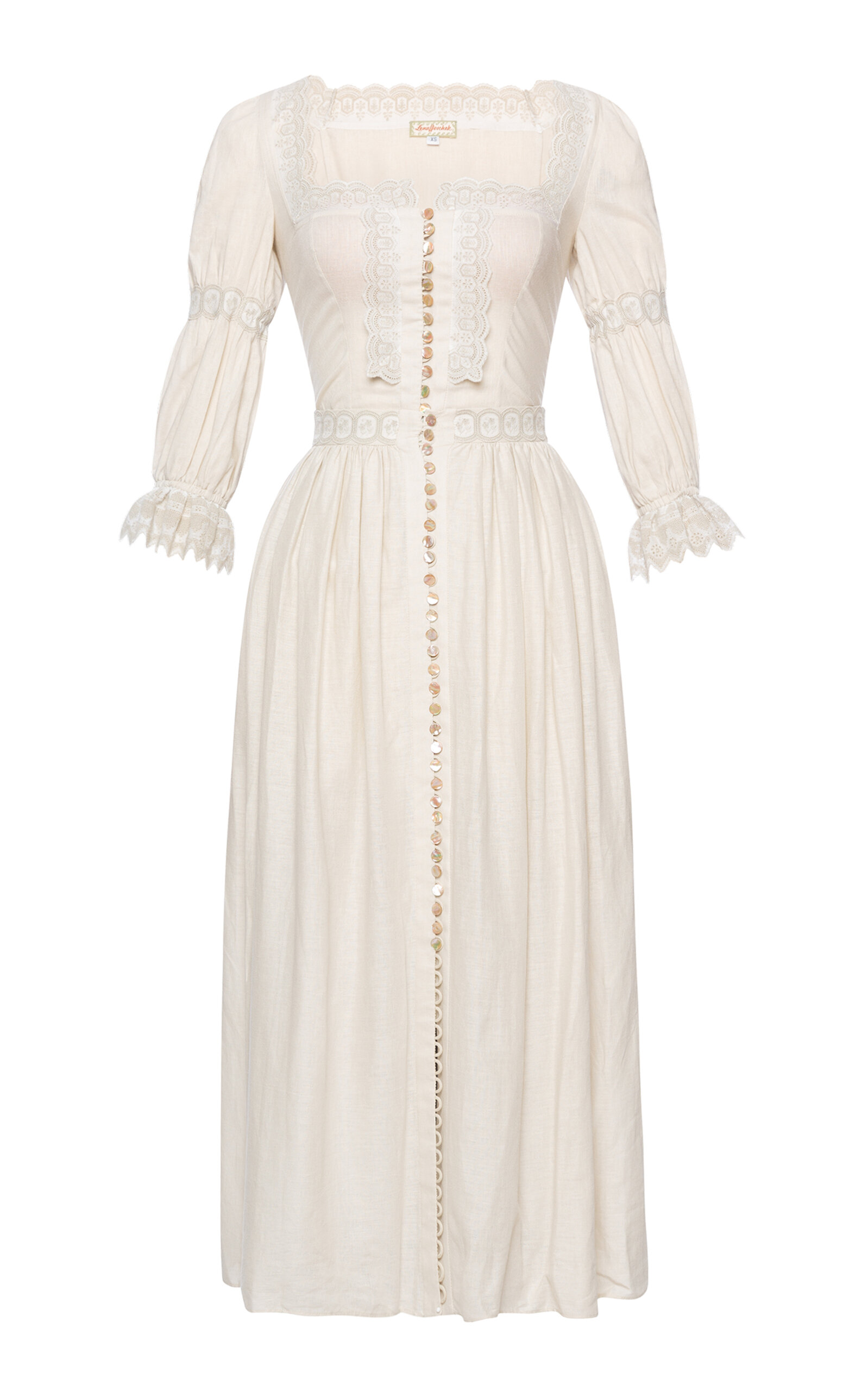 ★HACKESCH★LENA DRESS_WHITE dress_courtship_pastel_vorne_s