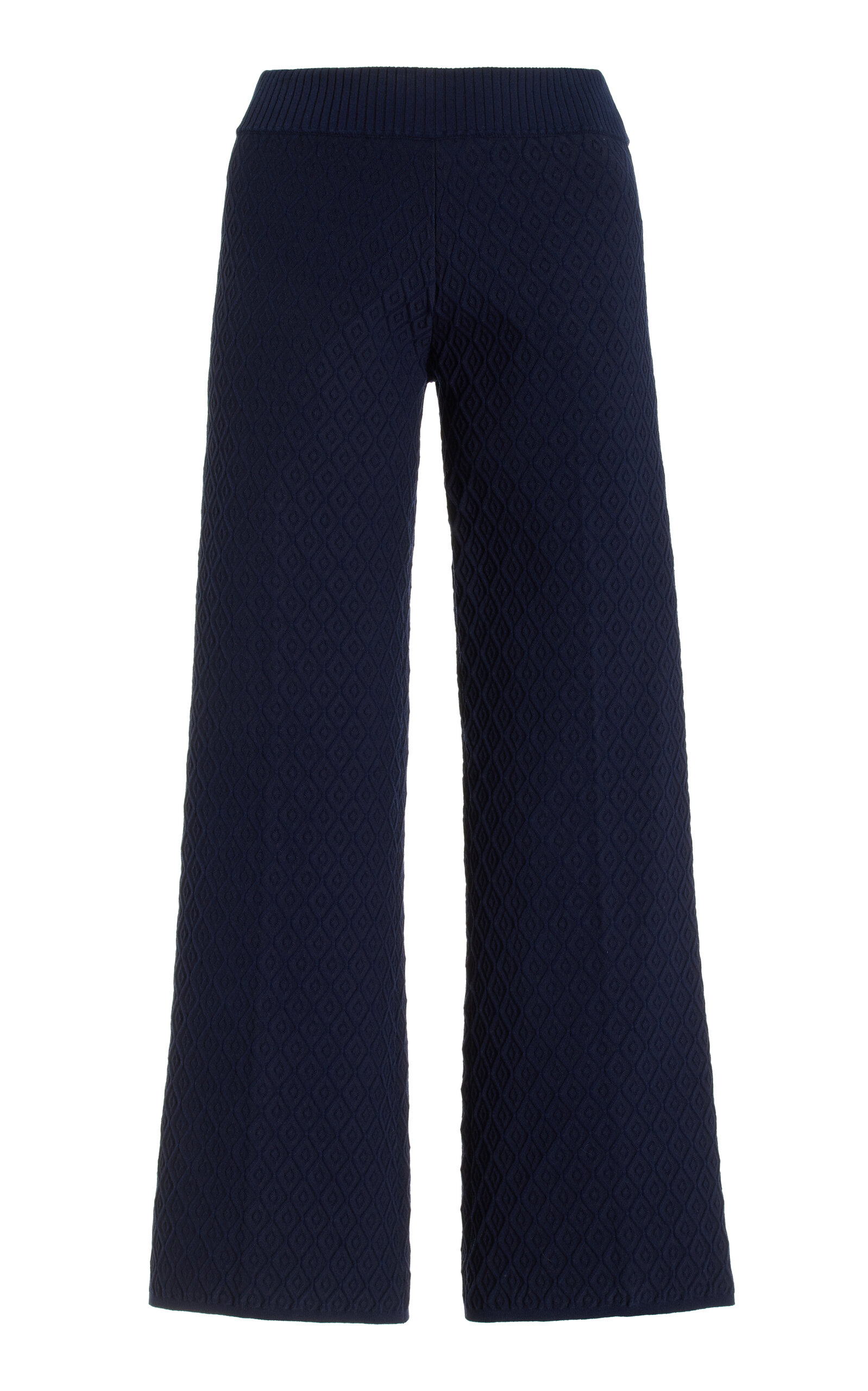 High Sport Exclusive Harry Knit Wide-leg Pants In Blue