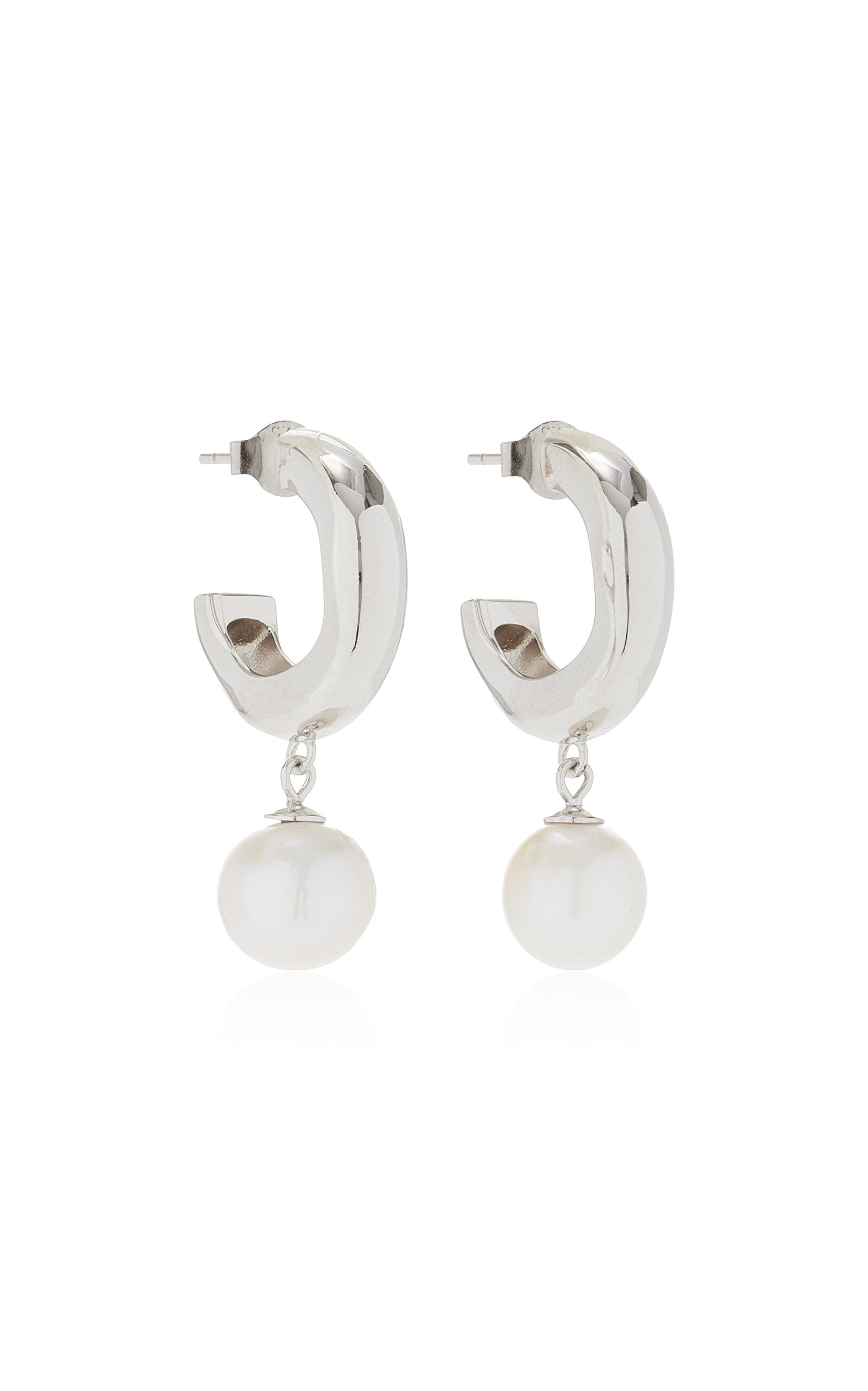 Emili Andrea Sterling Silver Pearl Earrings