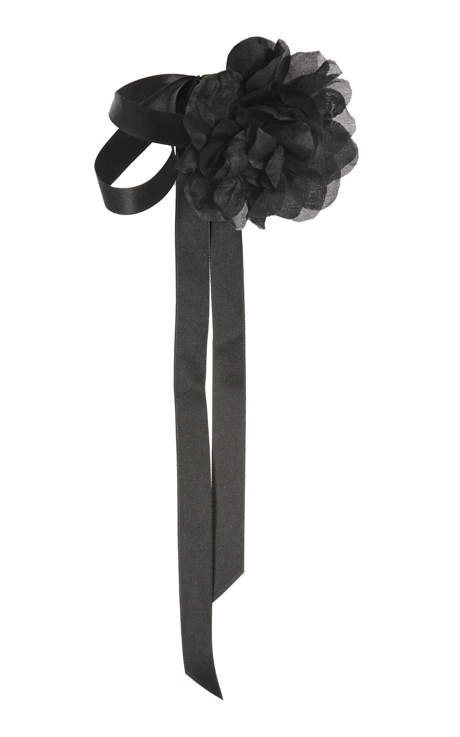 Jennifer Behr Anelisae Ribbon Tie In Black | ModeSens