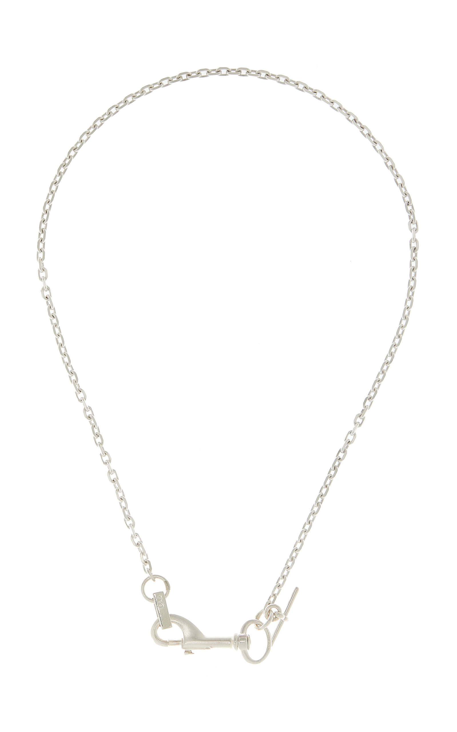 Dia Sterling Silver Chain Necklace