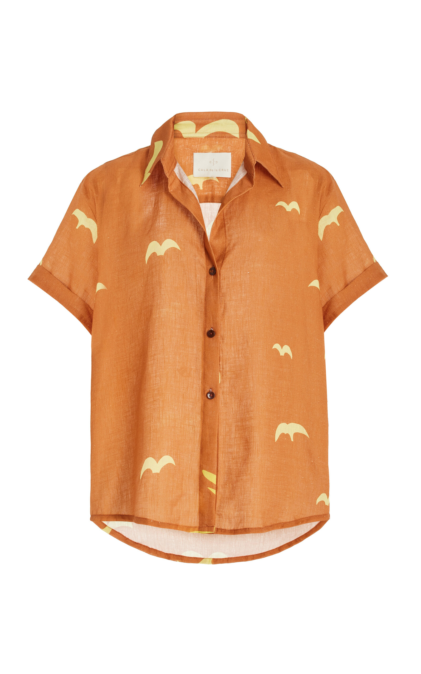 Freda Printed Linen Shirt