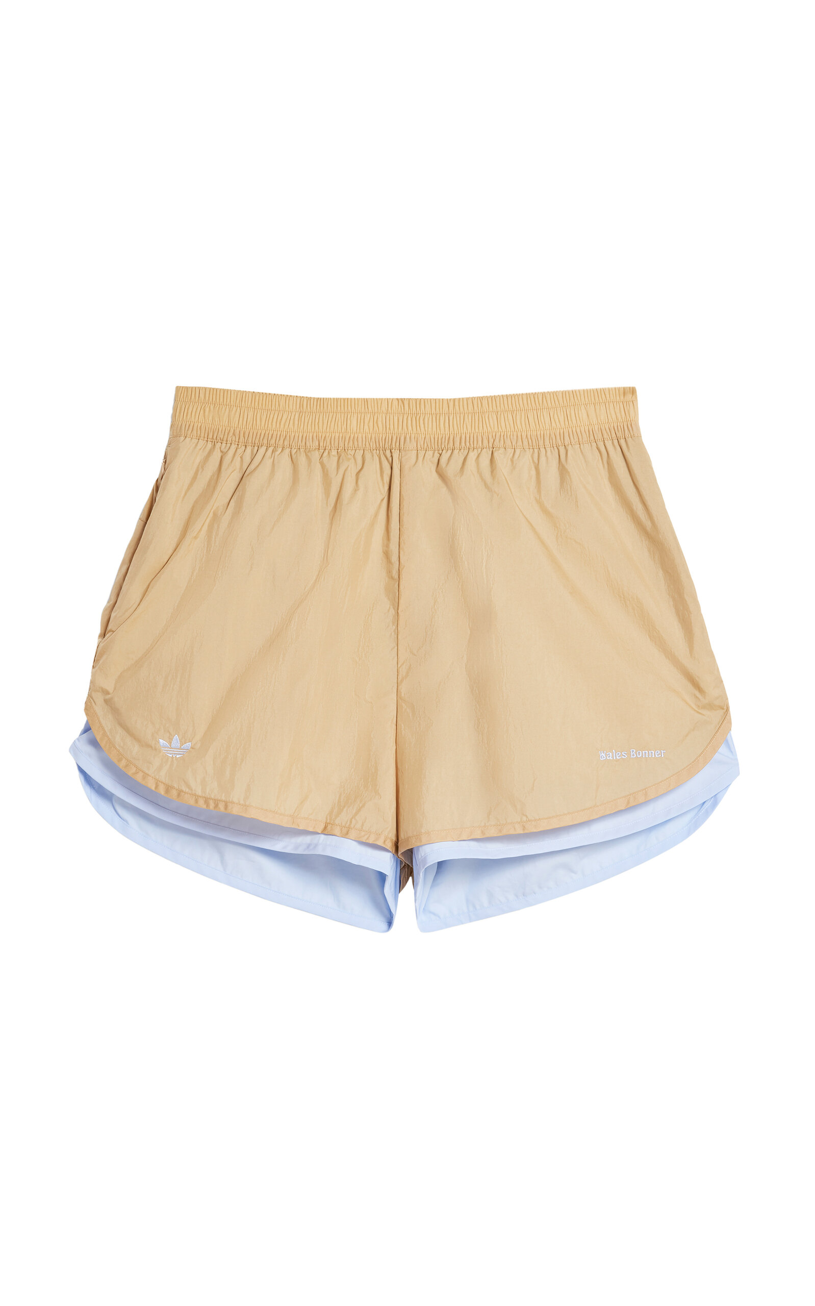 Layered Nylon Shorts