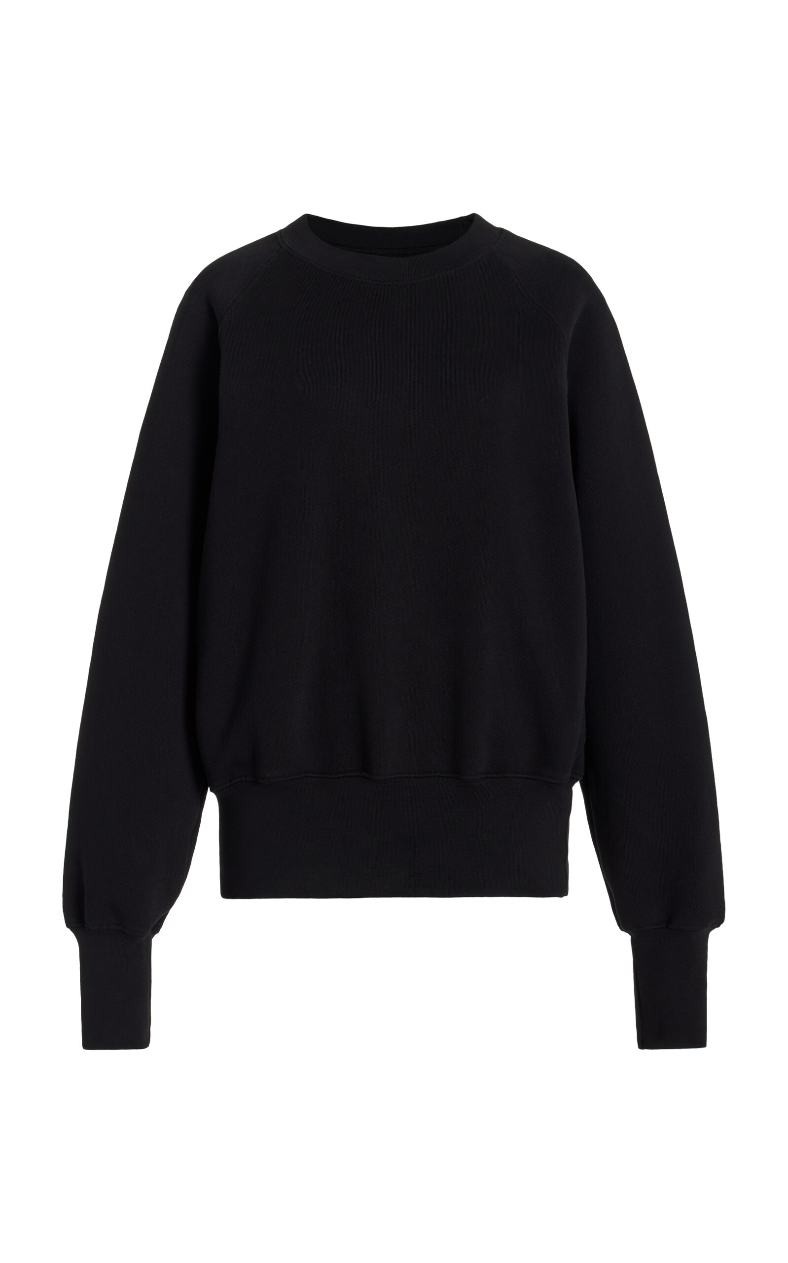 Les Tien Linda Classic Raglan-Sleeve Cotton Sweatshirt - Moda Operandi