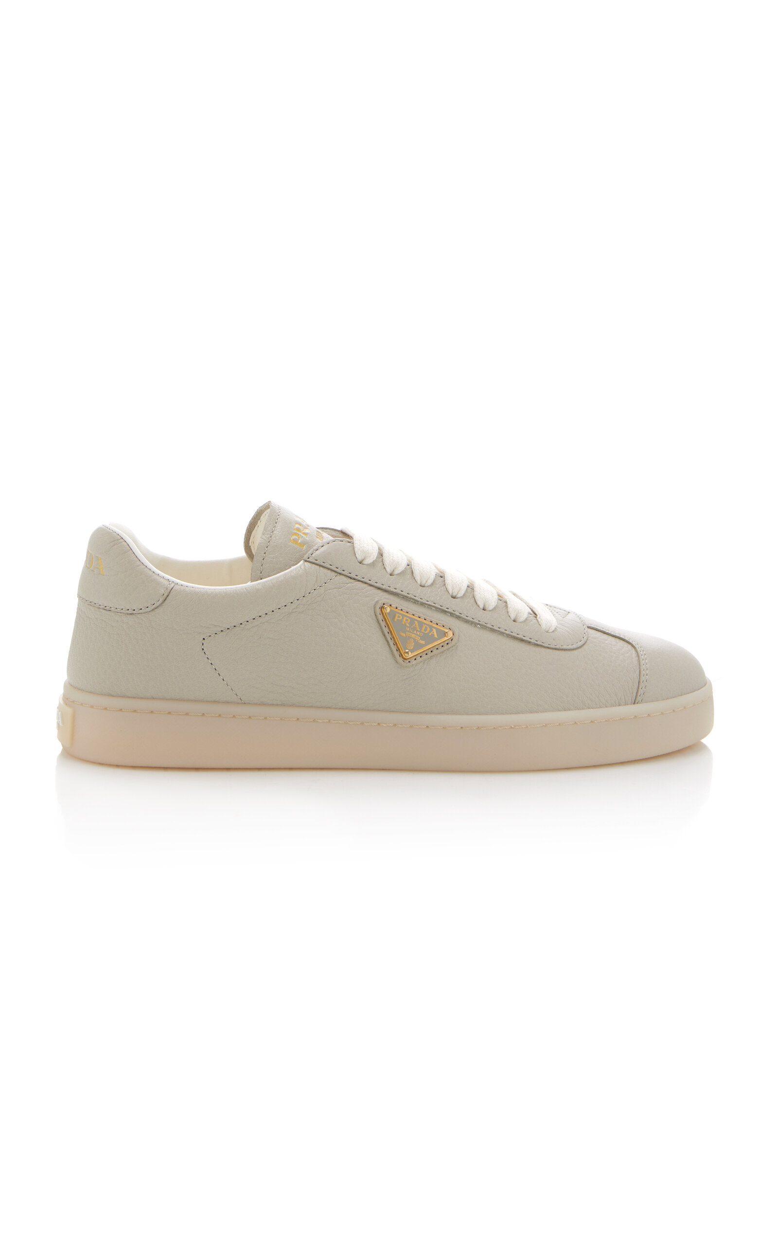 PRADA LANE LOW TOP SUEDE SNEAKERS