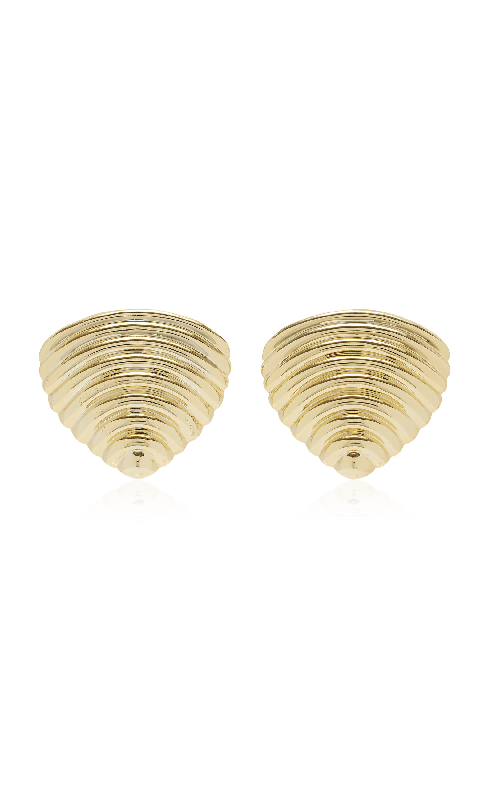 Céline 18k Gold-Plated Earrings