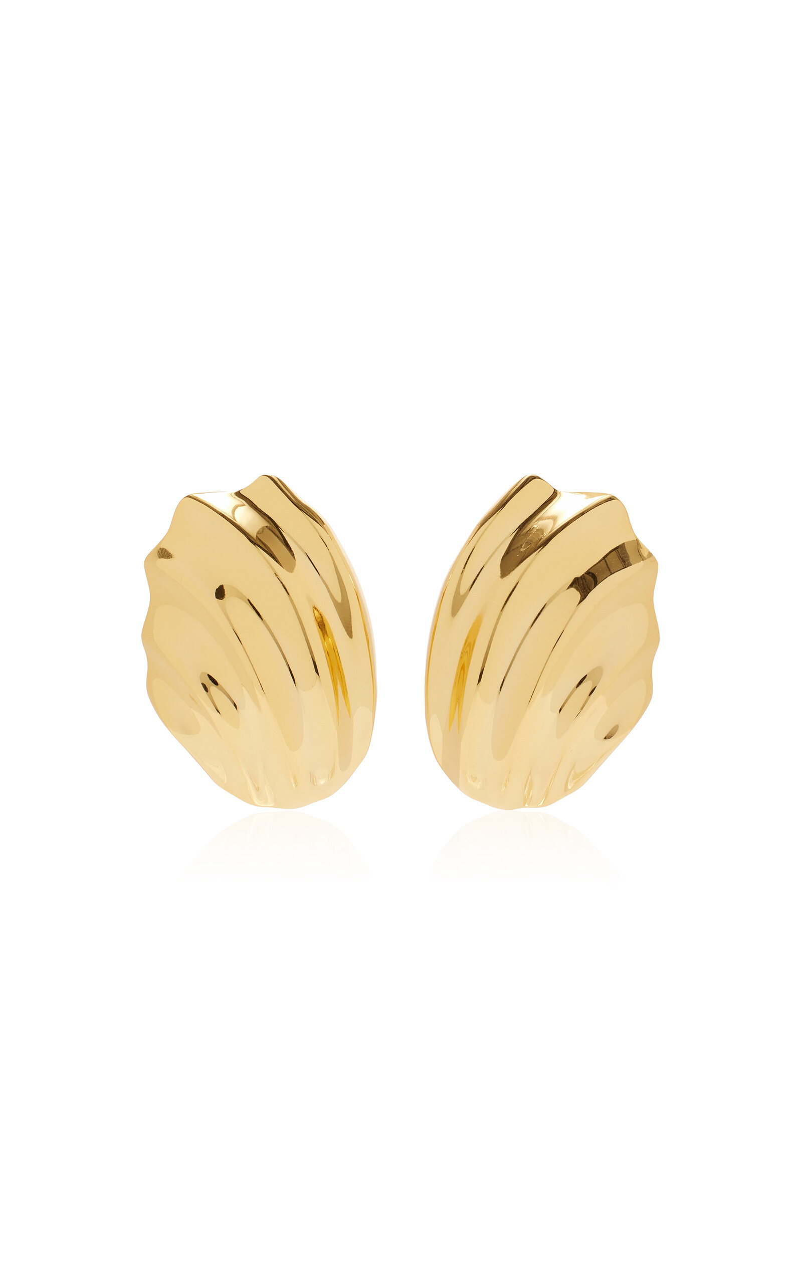 Ines 18k Gold-Plated Earrings